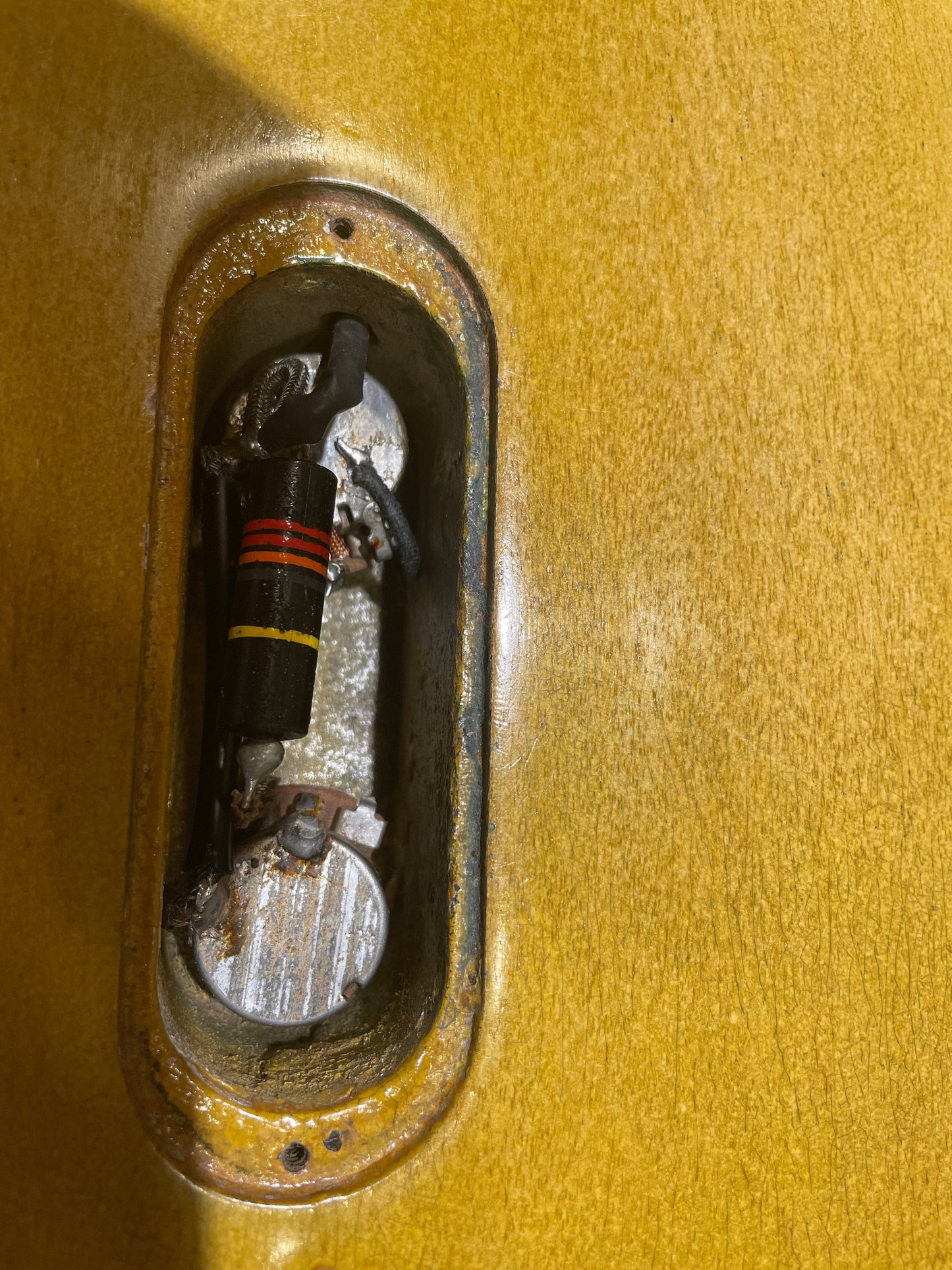 Gibson Les Paul Junior TV Yellow Refin by Clive Brown 1957