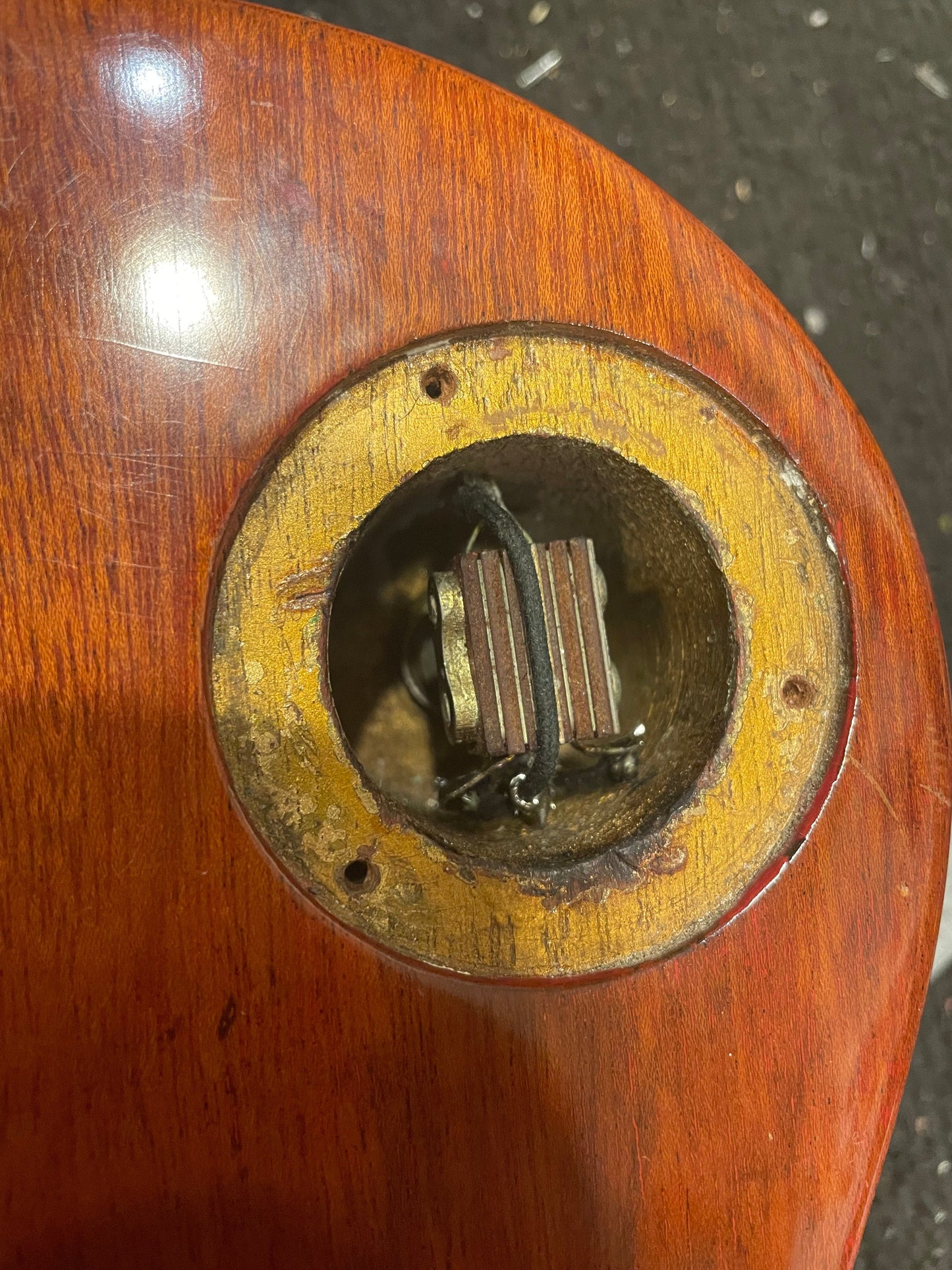Gibson Les Paul Model Black Refin 1952