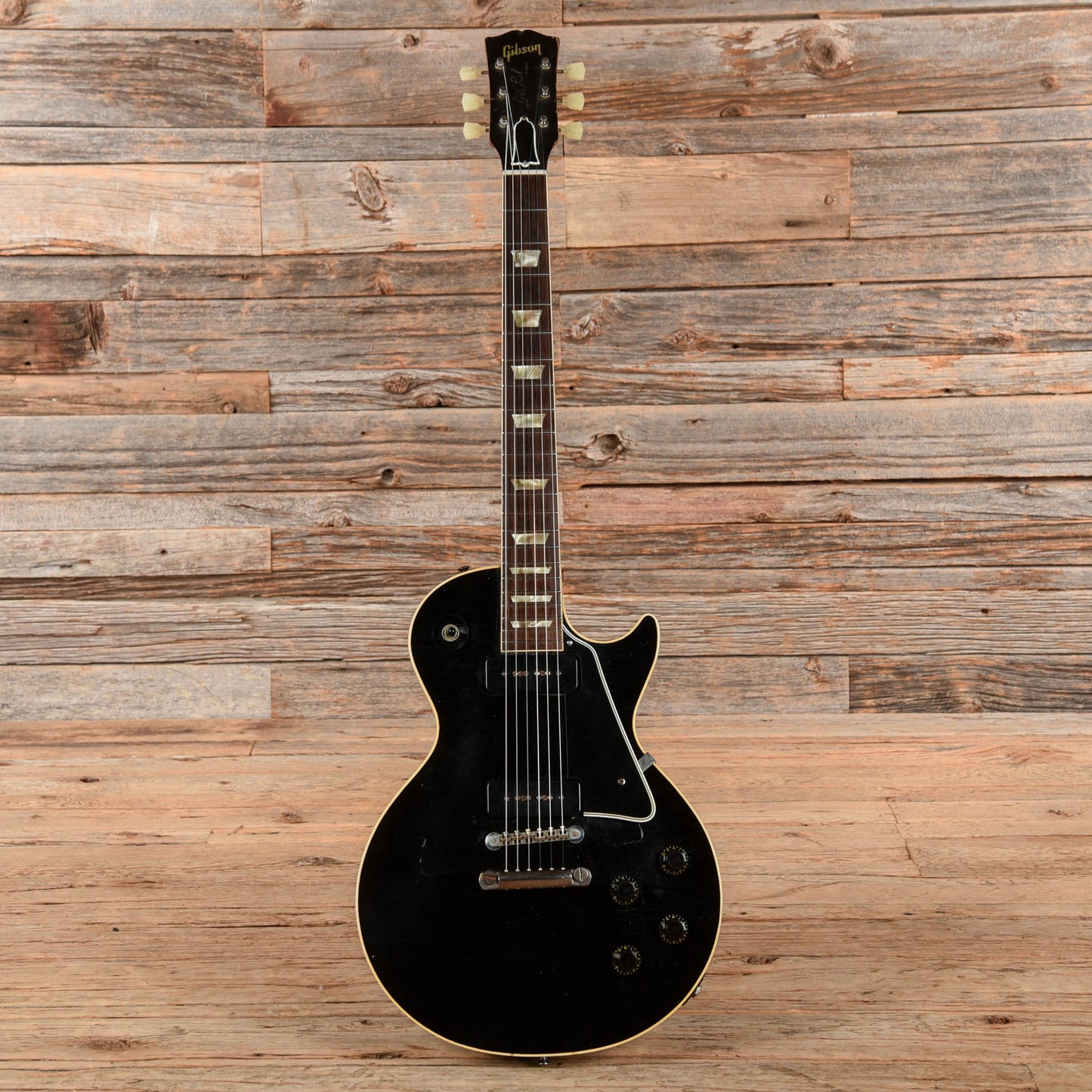 Gibson Les Paul Model Black Refin 1952