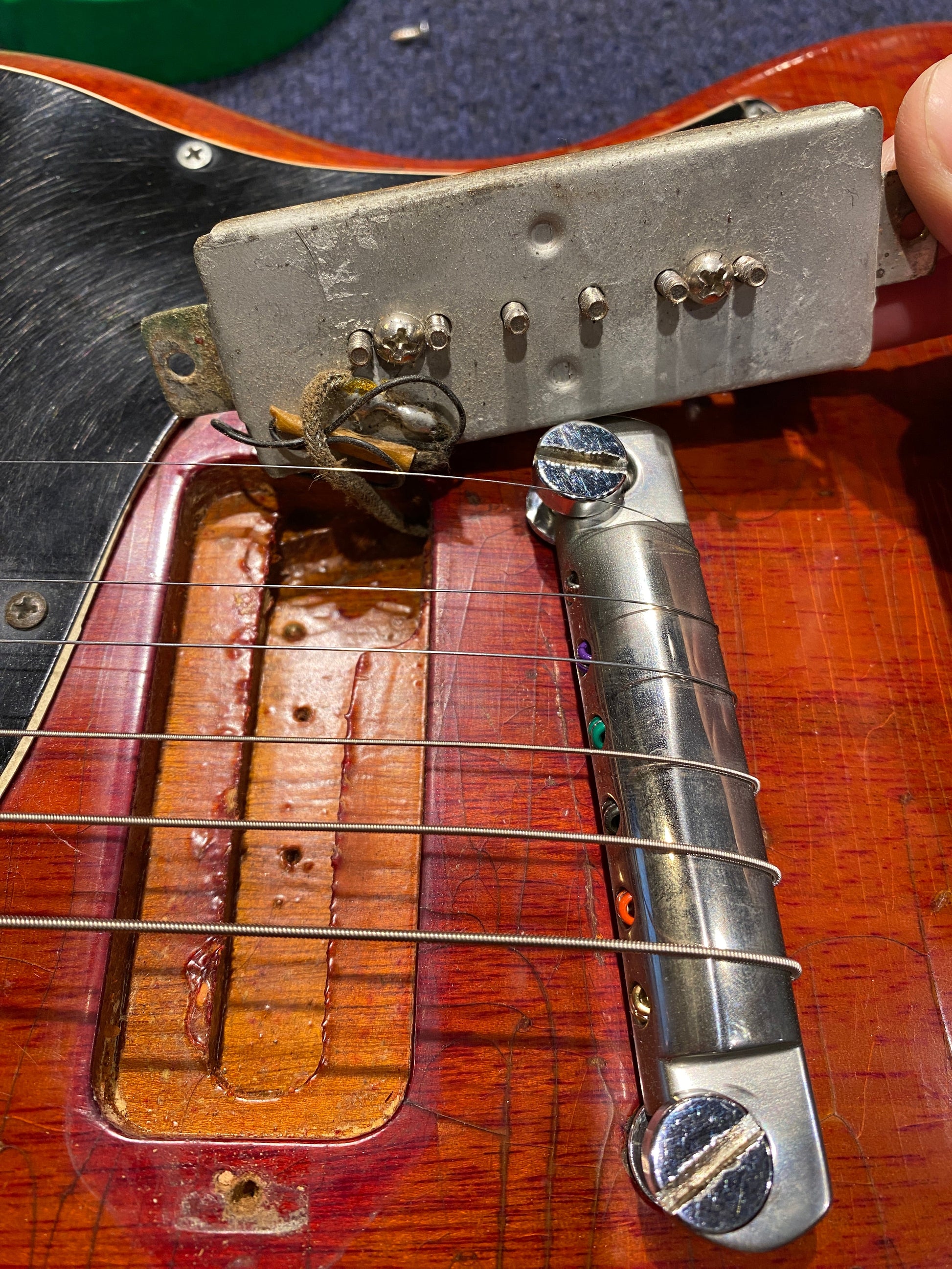 Gibson Les Paul (SG) Junior Cherry 1961