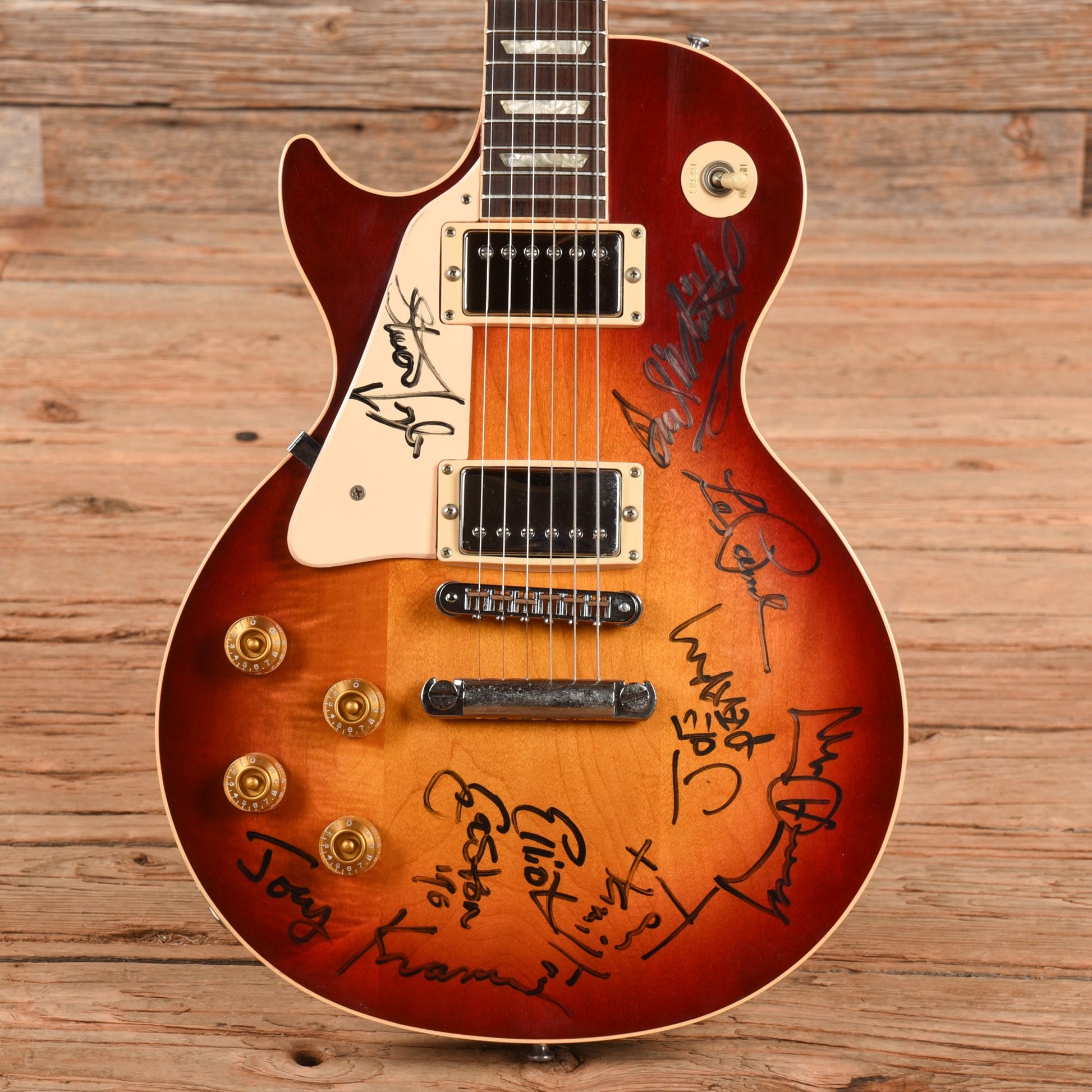Gibson Les Paul Standard (Signed) Sunburst 1988 LEFTY
