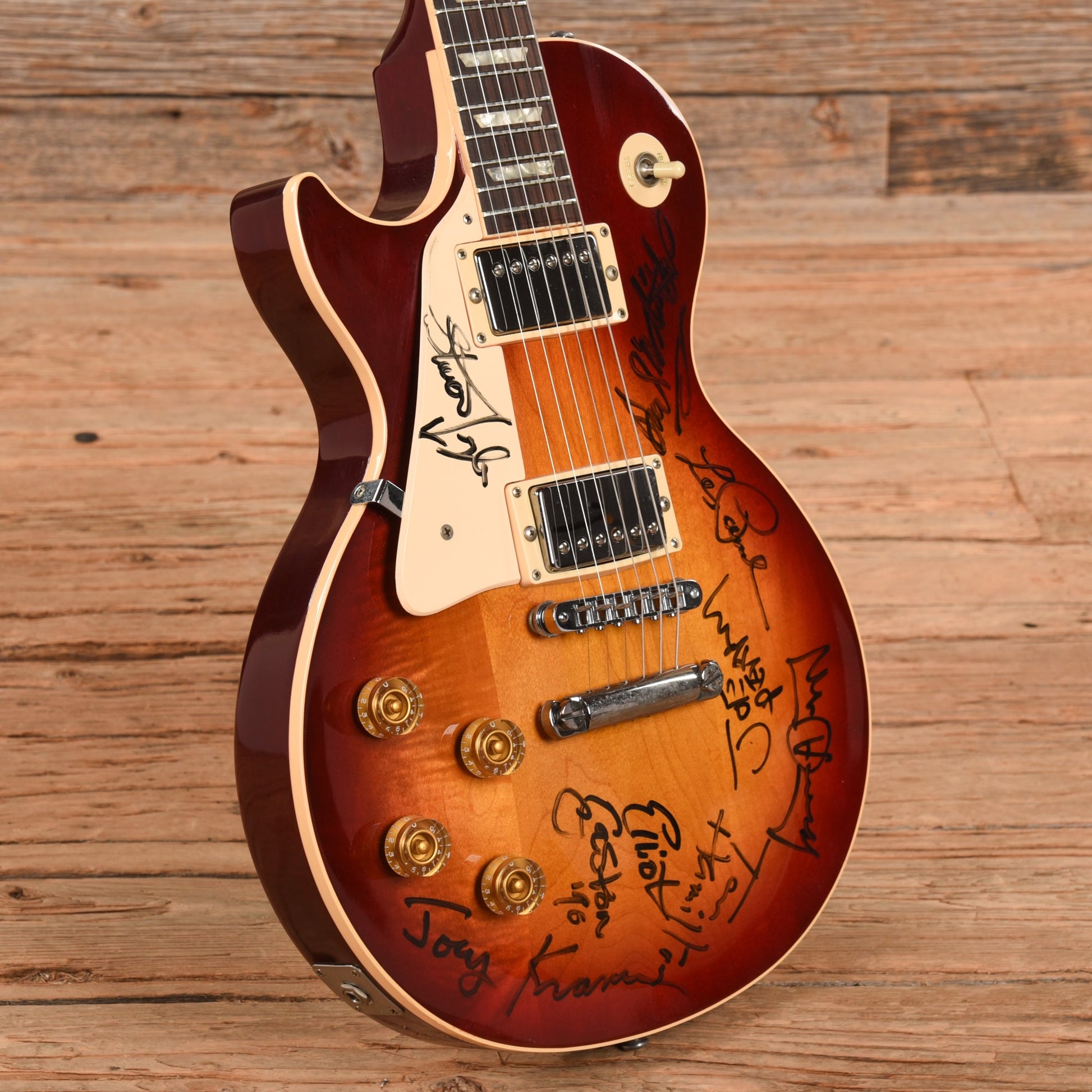Gibson Les Paul Standard (Signed) Sunburst 1988 LEFTY