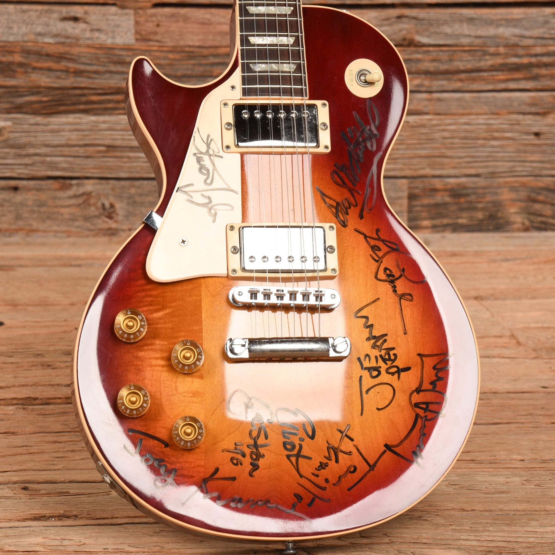 Gibson Les Paul Standard (Signed) Sunburst 1988 LEFTY