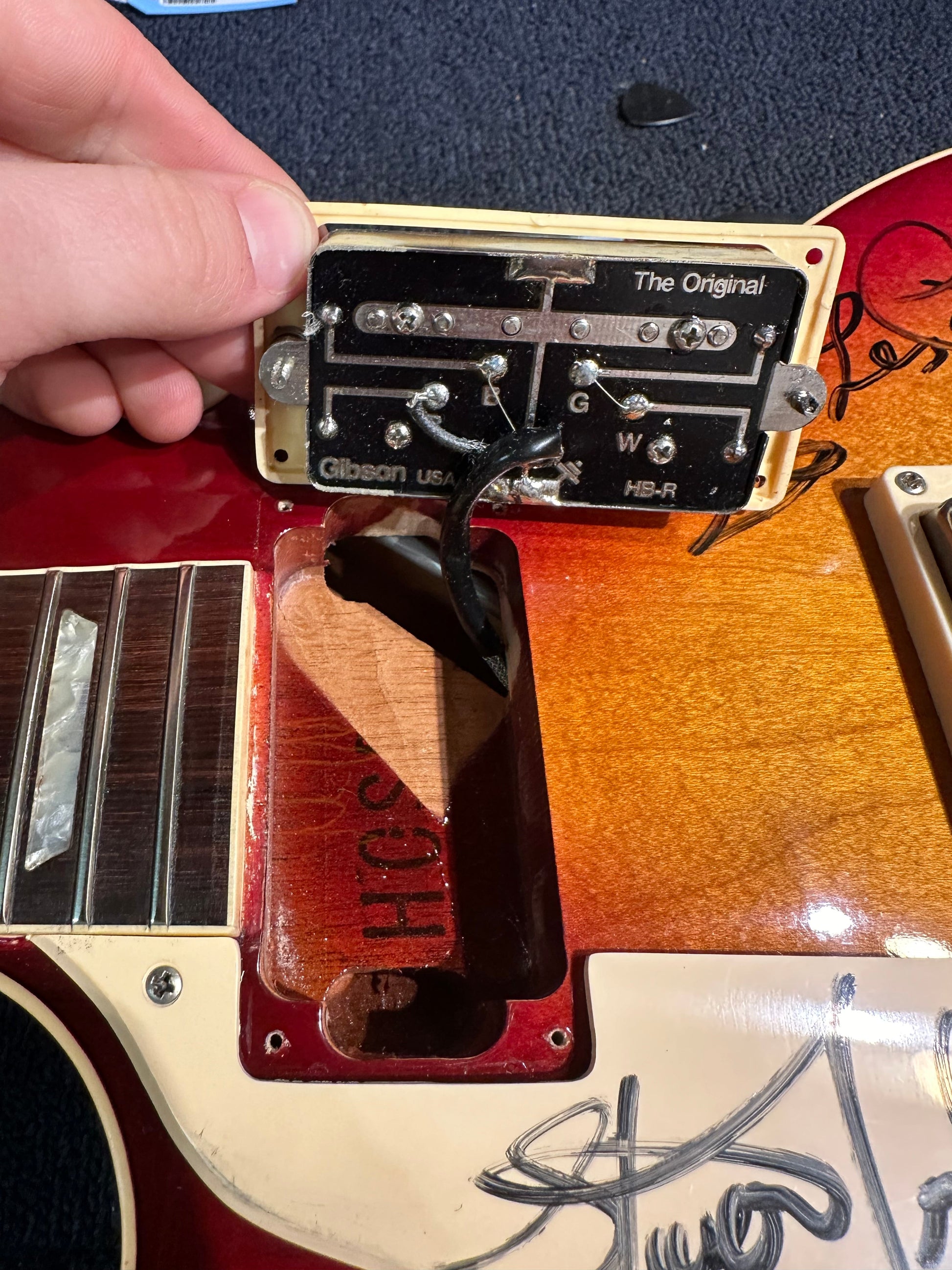 Gibson Les Paul Standard (Signed) Sunburst 1988 LEFTY