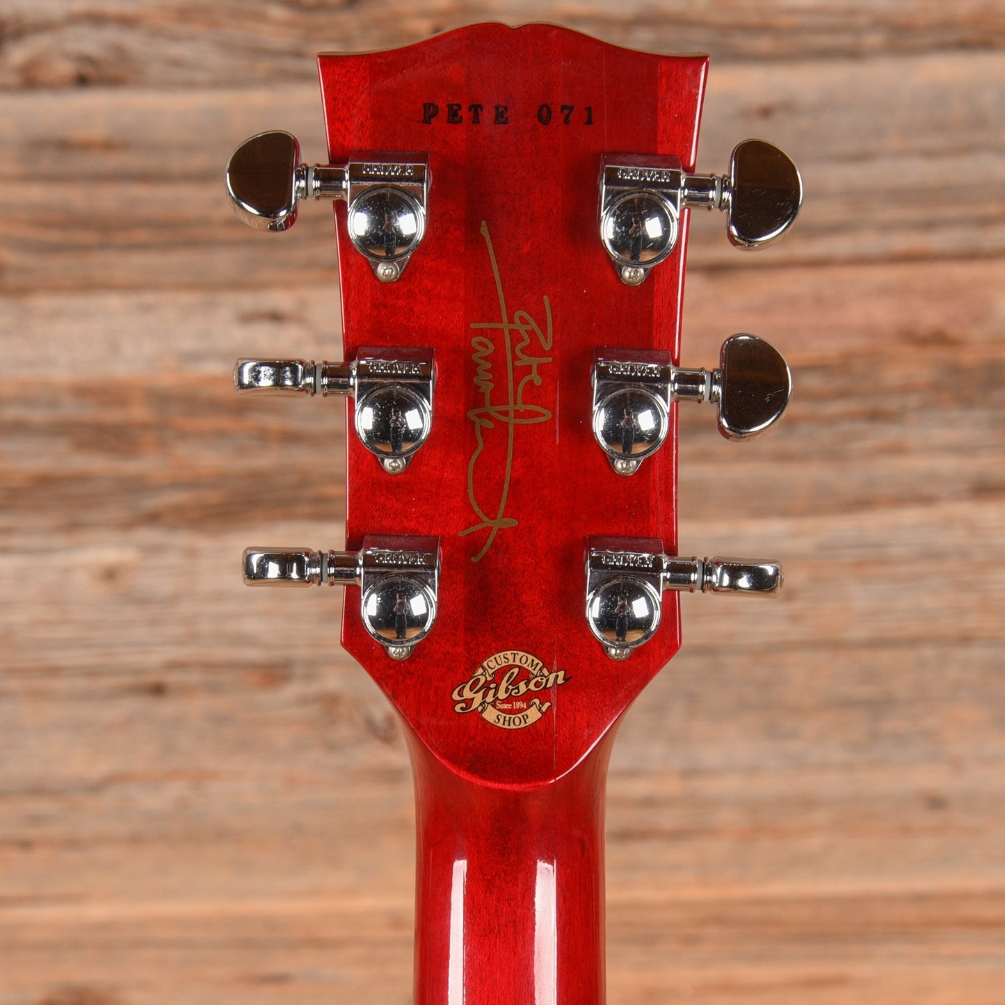 Gibson Pete Townshend Les Paul Deluxe #1 Wine Red 2005