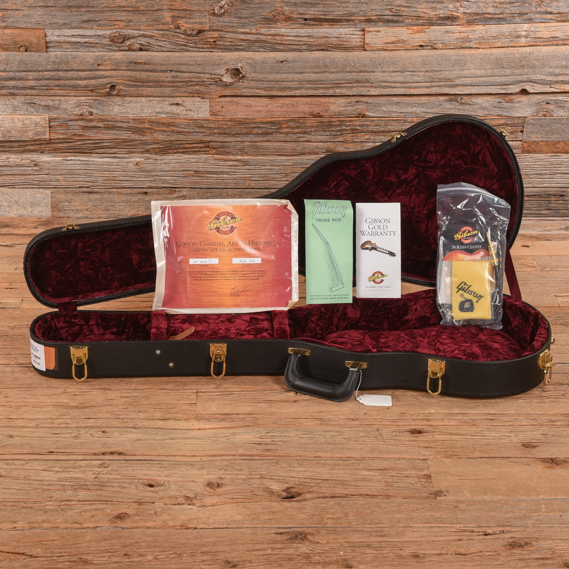 Gibson Pete Townshend Les Paul Deluxe #1 Wine Red 2005