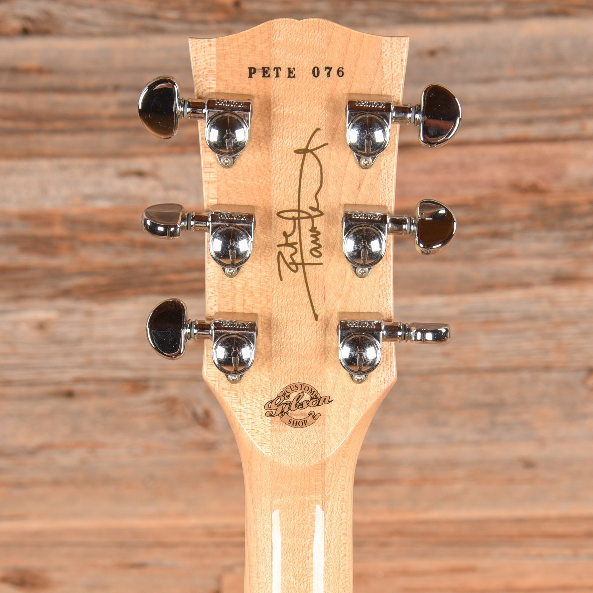 Gibson Pete Townshend Les Paul Deluxe #3 Goldtop 2005