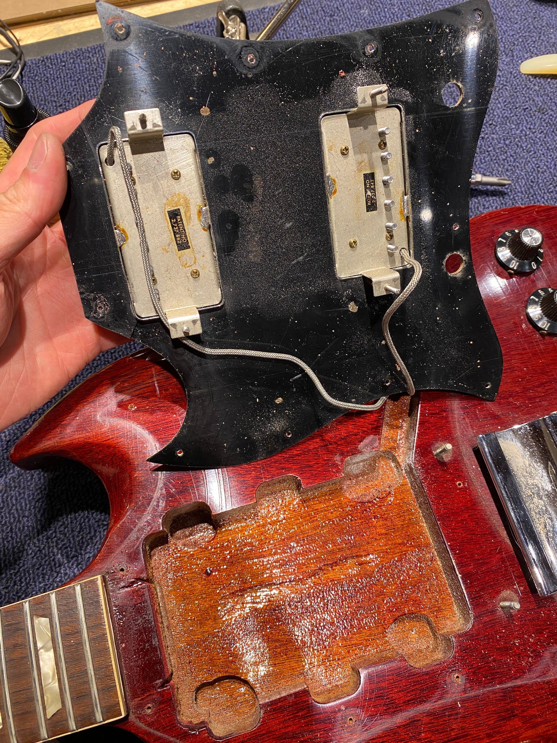 Gibson SG Standard Cherry 1969