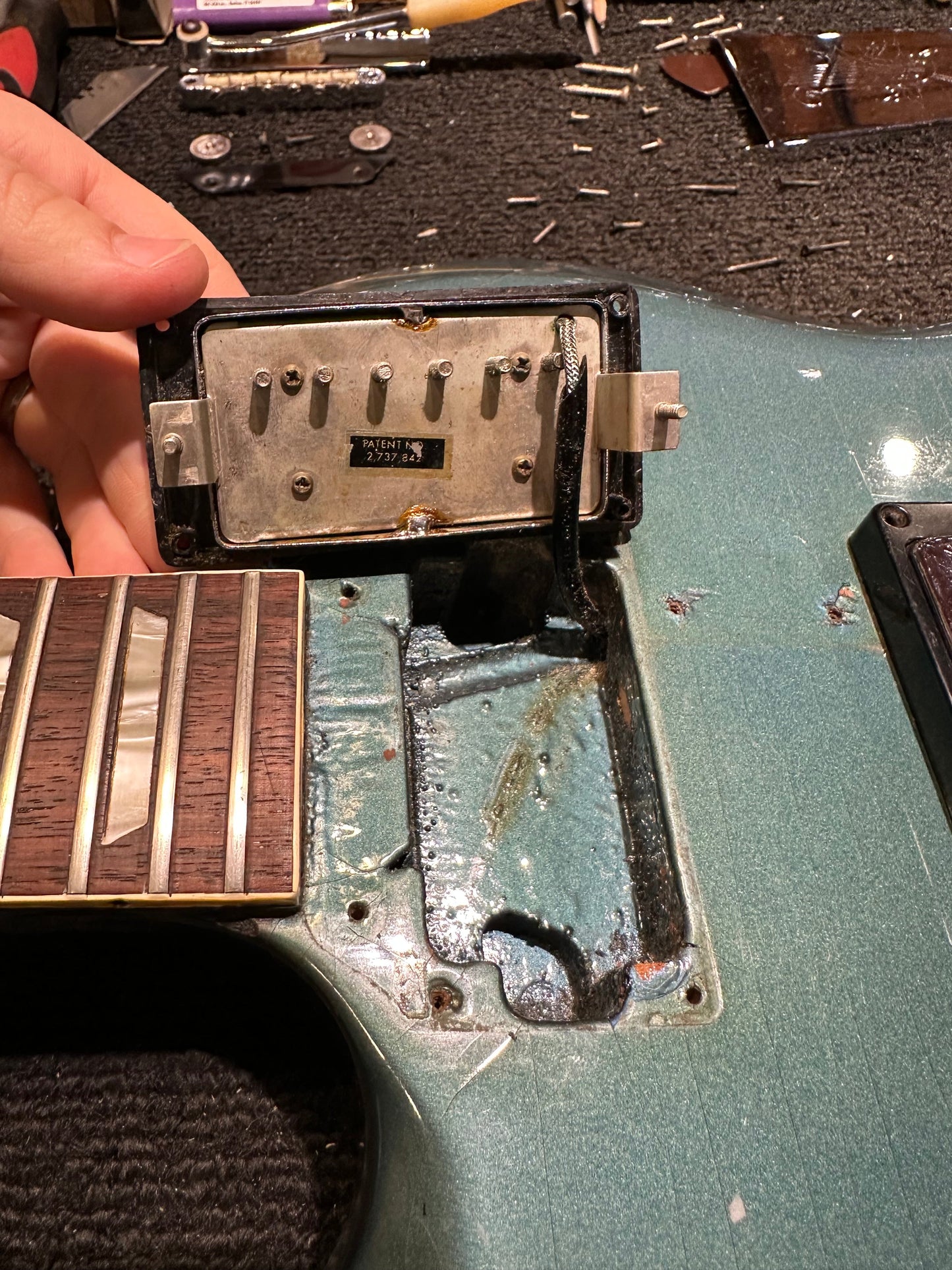 Gibson SG Standard Pelham Blue 1966