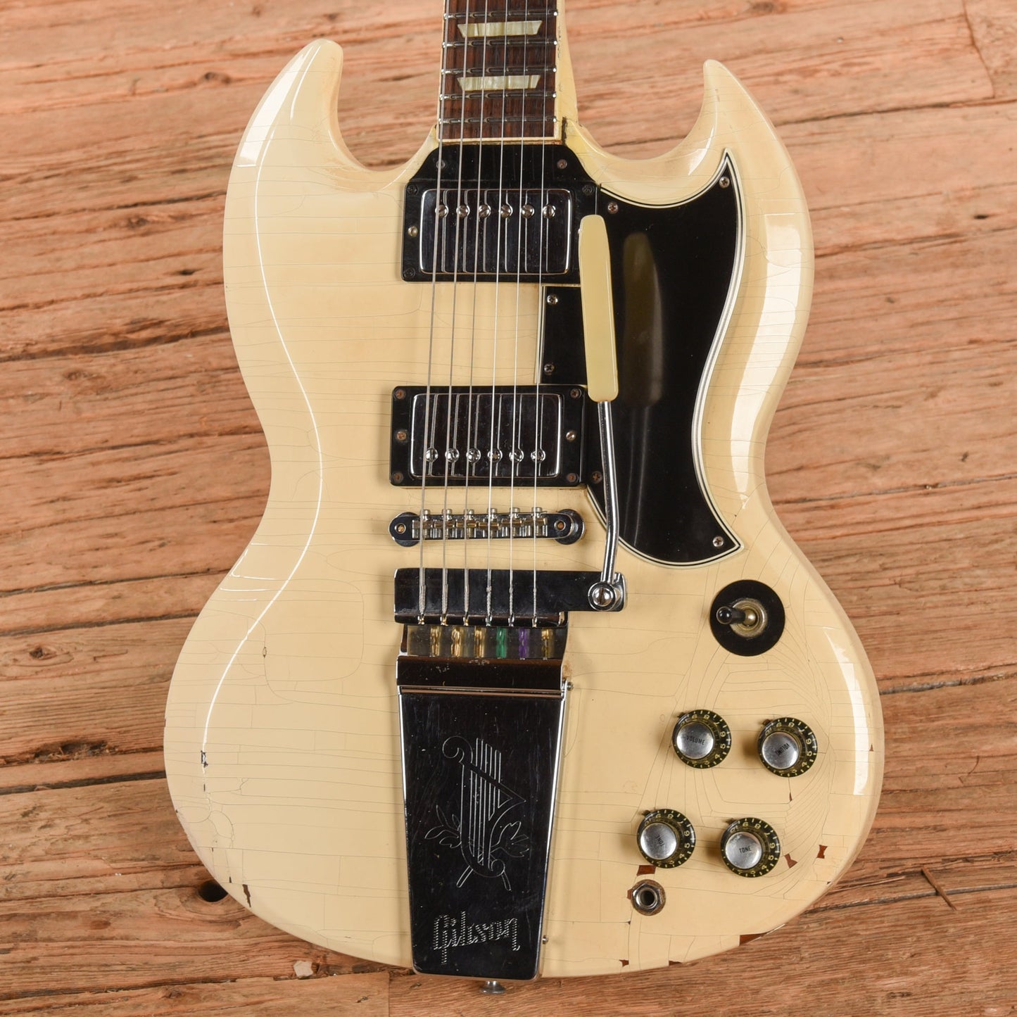 Gibson SG Standard Polaris White 1965