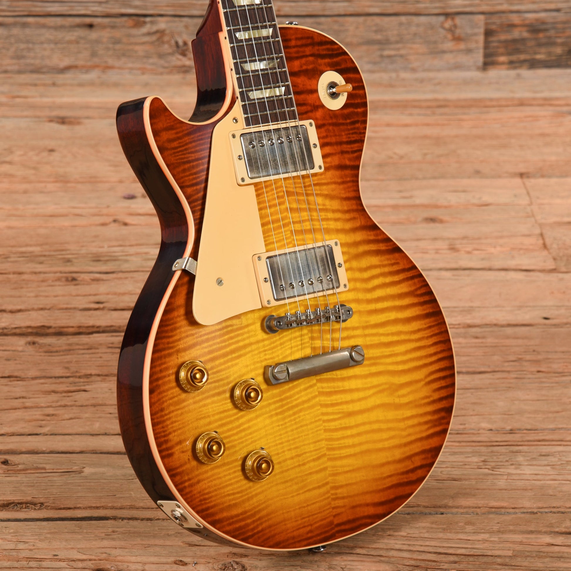 Gibson Wildwood Murphy Painted 59 Les Paul Sunburst 2021 LEFTY
