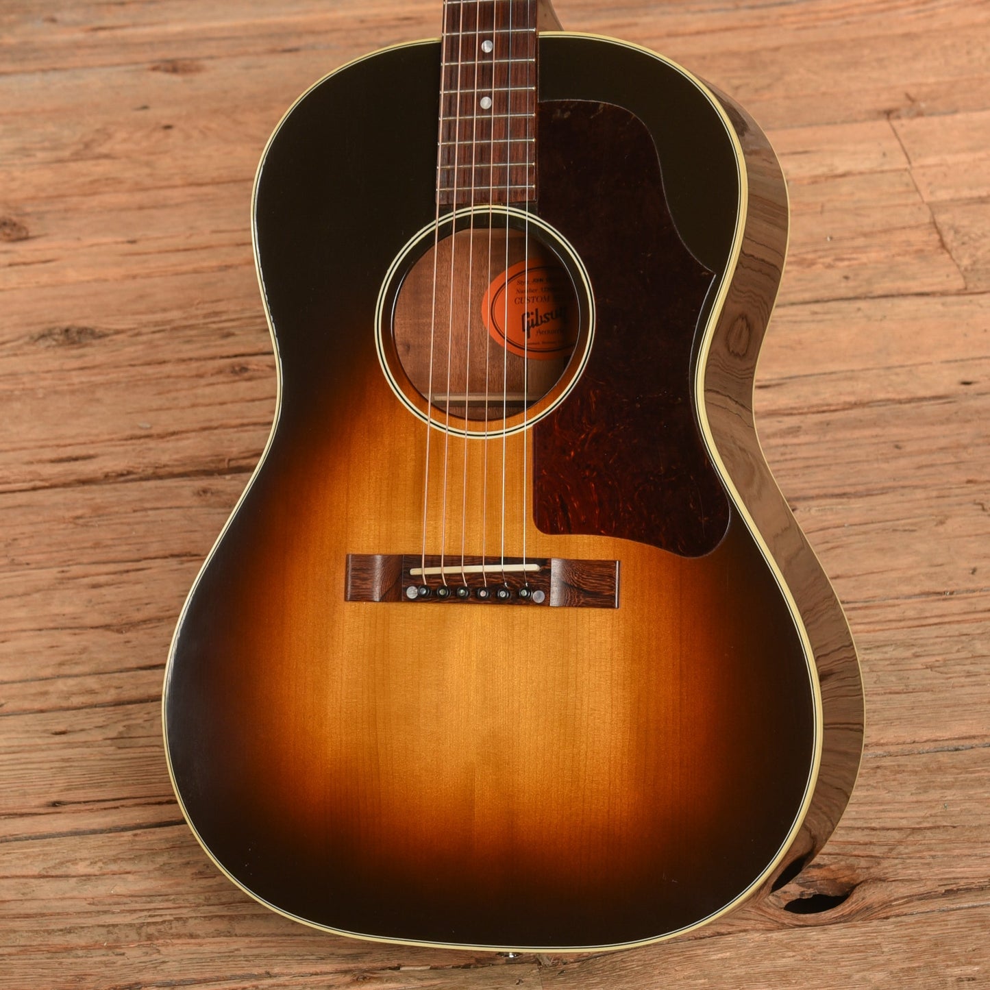 Gibson B-25 Brown Sunburst Custom Built for John Oates Sunburst 2010 - John Oates