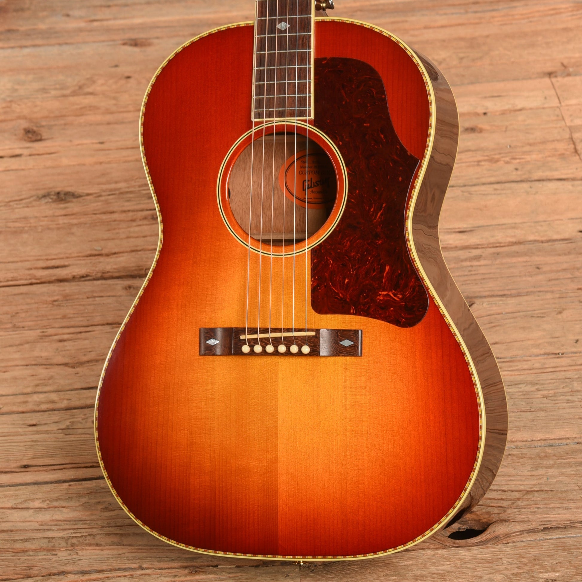 Gibson B-25 Red Sunburst Custom Built for John Oates Sunburst 2010 - John Oates