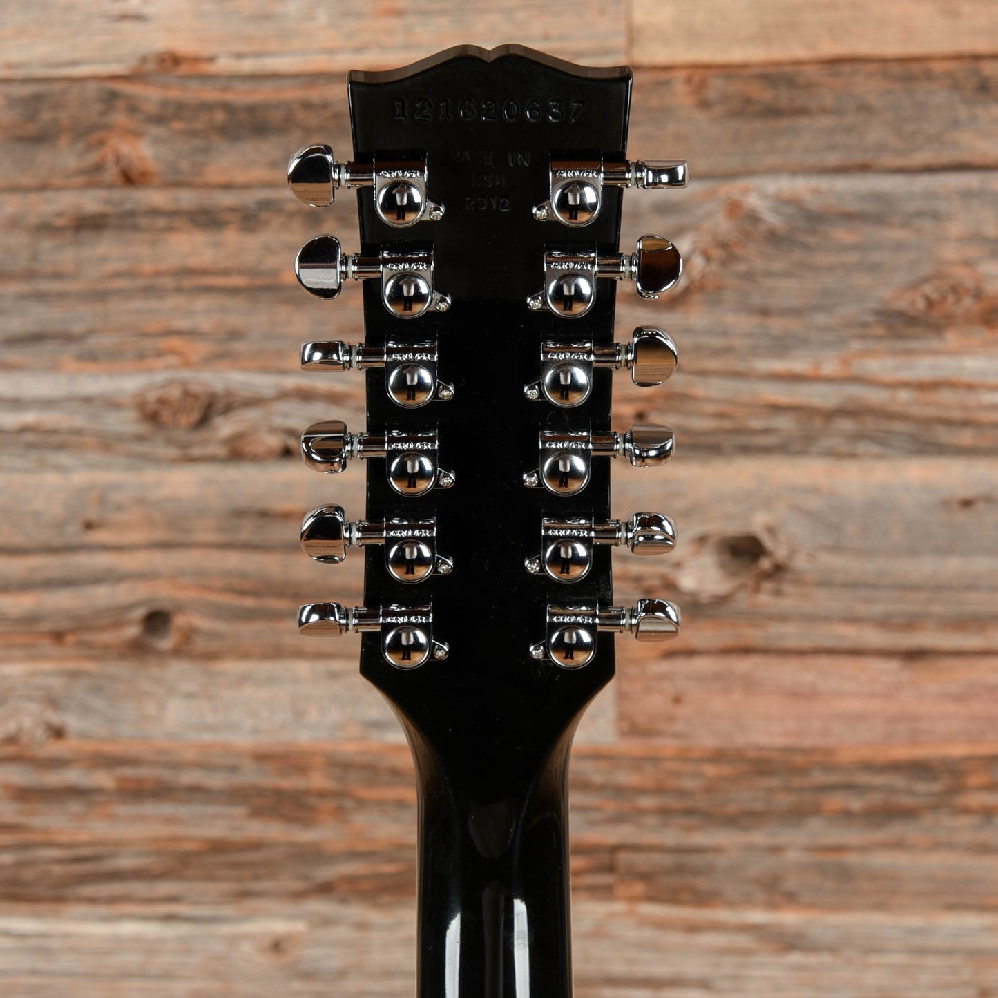 Gibson Les Paul 12 string Black  - Dave Amato of REO Speedwagon