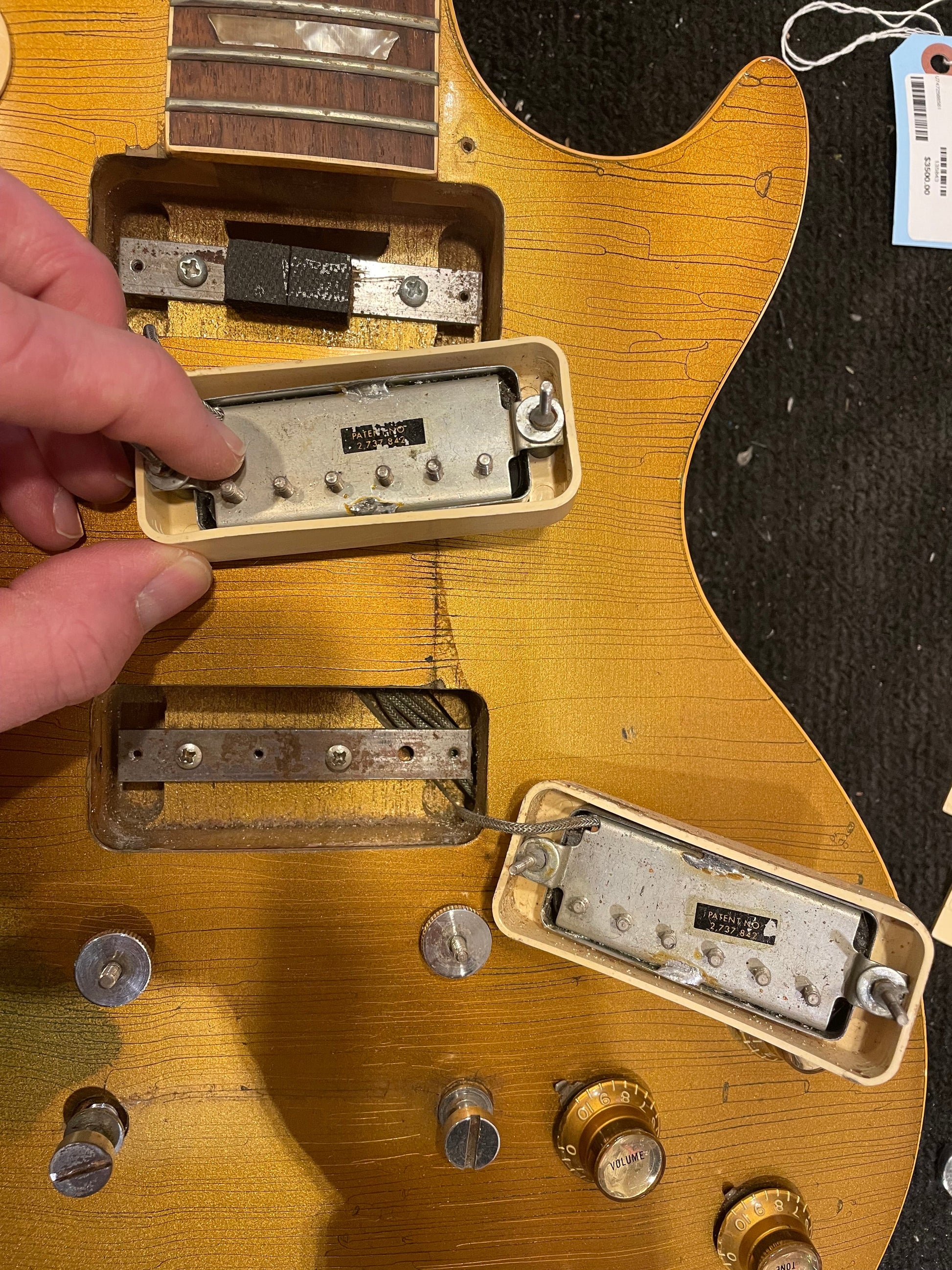 Gibson Les Paul Deluxe Goldtop 1973 - Zac Brown