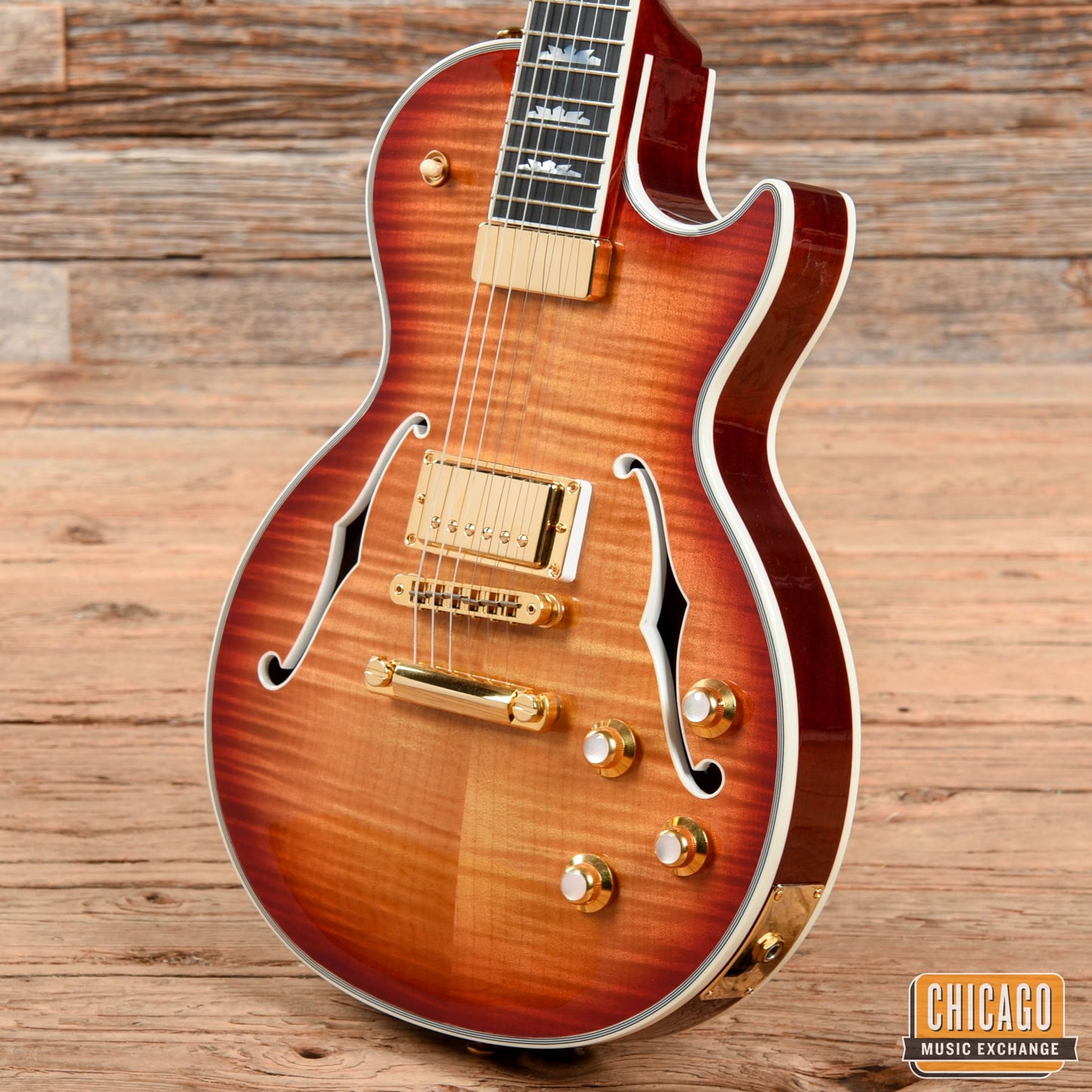 Gibson LP Supreme Heritage Cherry Sunburst Perimeter 2015