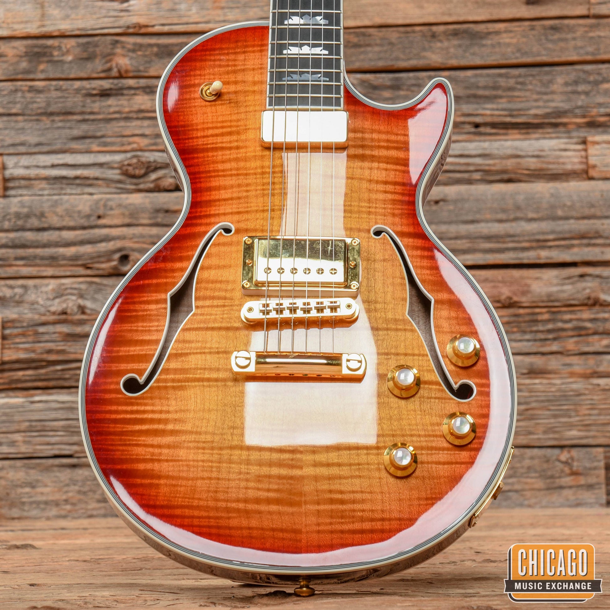 Gibson LP Supreme Heritage Cherry Sunburst Perimeter 2015