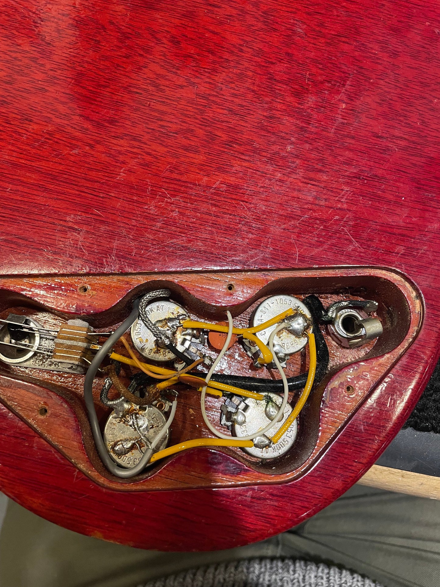 Gibson SG Standard Cherry 1964 - John Oates