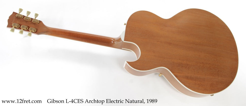 Gibson L-4CES Archtop Electric Natural, 1989  [USED]