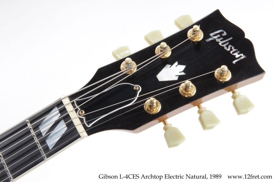 Gibson L-4CES Archtop Electric Natural, 1989  [USED]