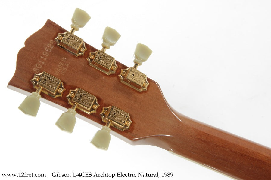 Gibson L-4CES Archtop Electric Natural, 1989  [USED]