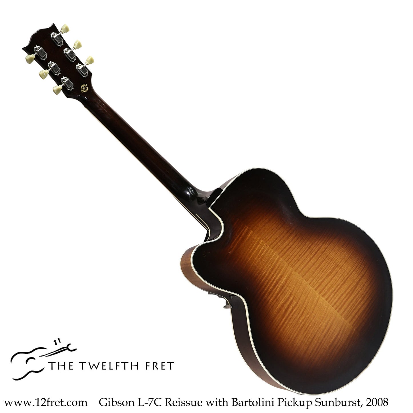 Gibson L-7C Reissue with Bartolini Pickup Sunburst, 2008   [USED]
