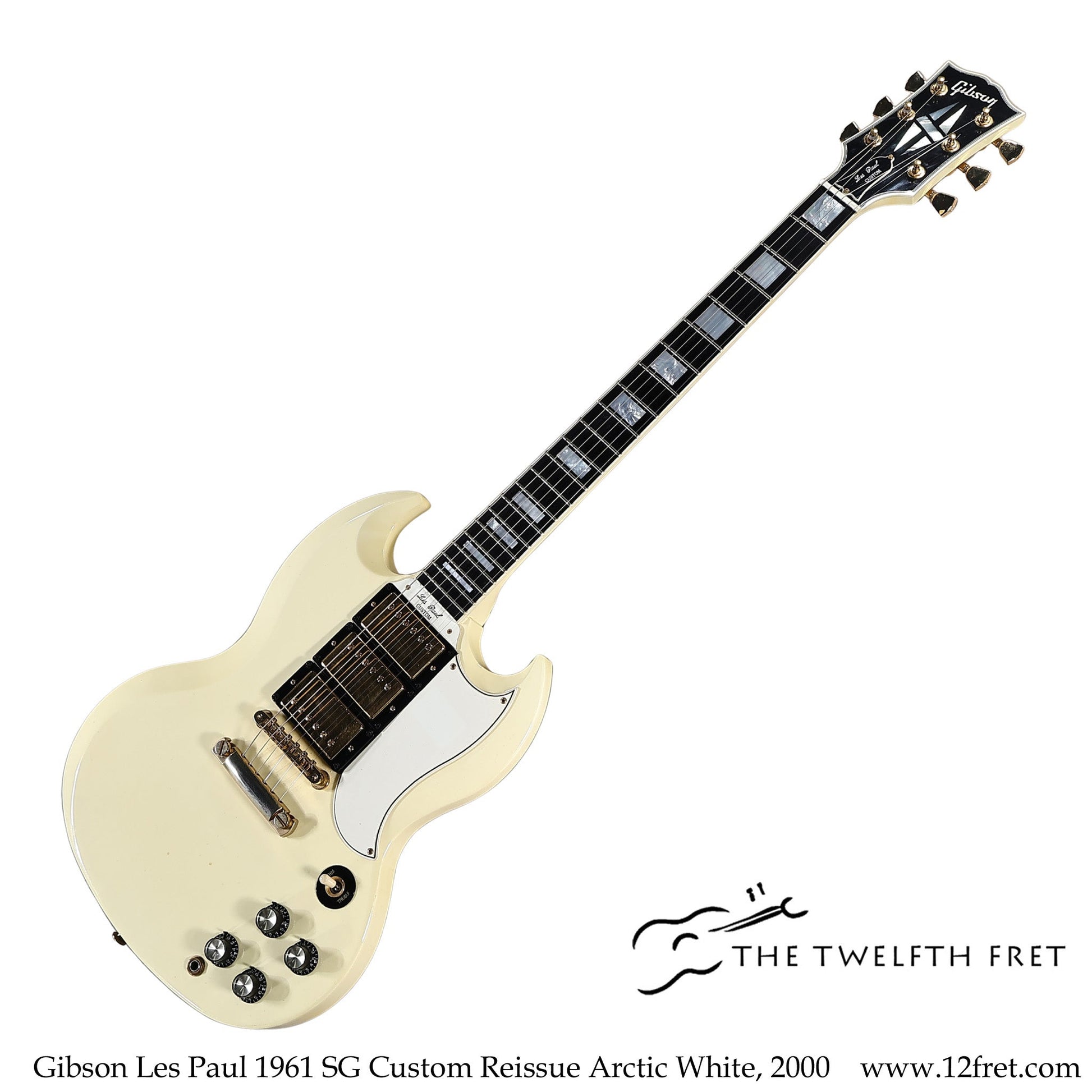 Gibson Les Paul 1961 SG Custom Reissue Arctic White, 2000  [USED]