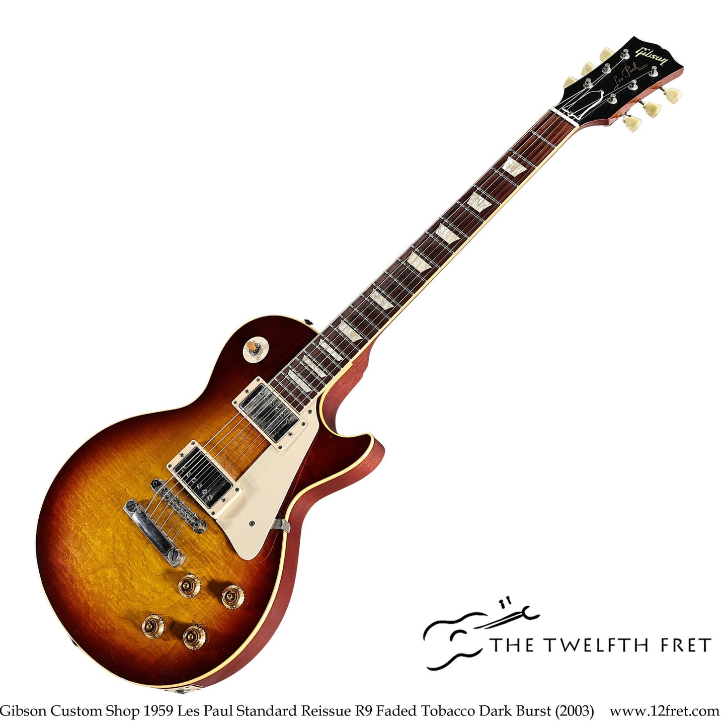 Gibson Custom Shop 1959 Les Paul Standard Reissue R9 Faded Tobacco Dark Burst, 2003  [USED]