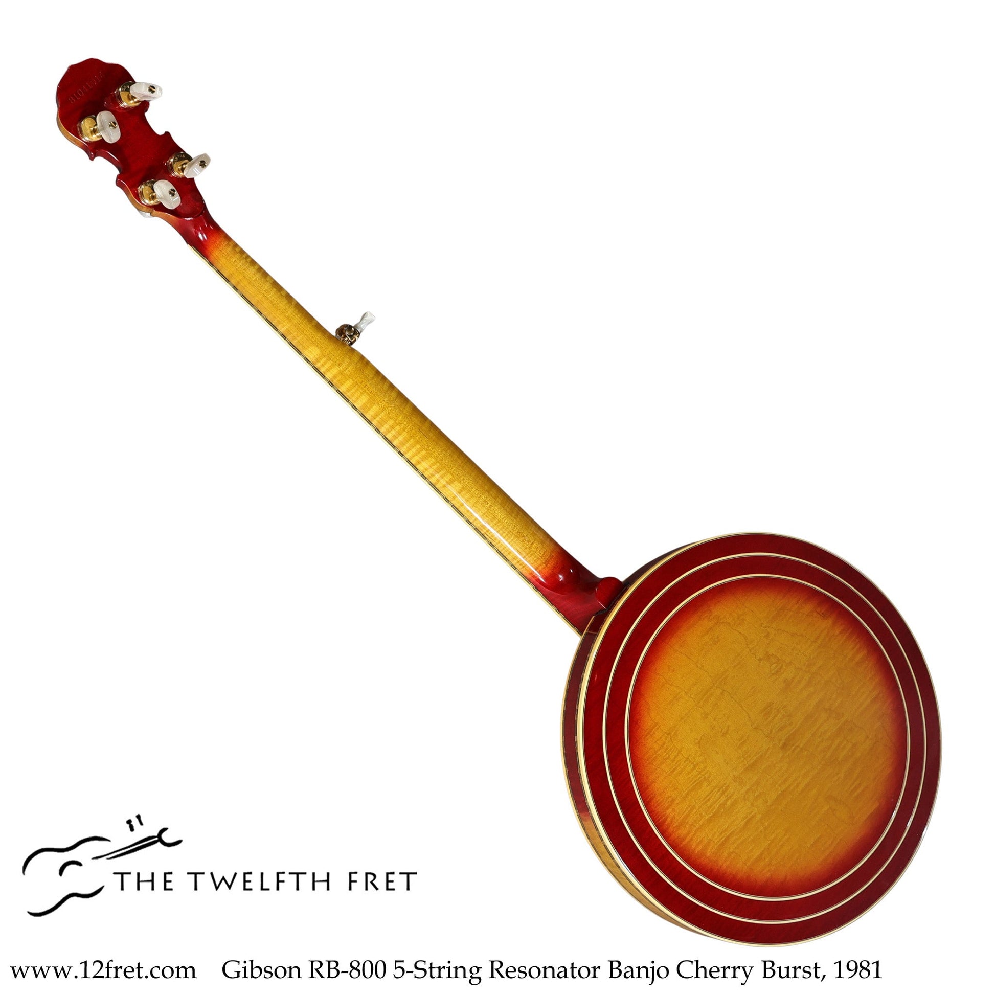 Gibson RB-800 5-String Resonator Banjo Cherry Burst, 1981  [USED]