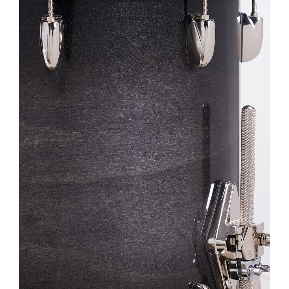 Gretsch 140th Anniversary 10/12/16/22/6.5x14 5pc. Hybrid Drum Kit Ebony Stardust w/Nickel Hdw & Bag Set