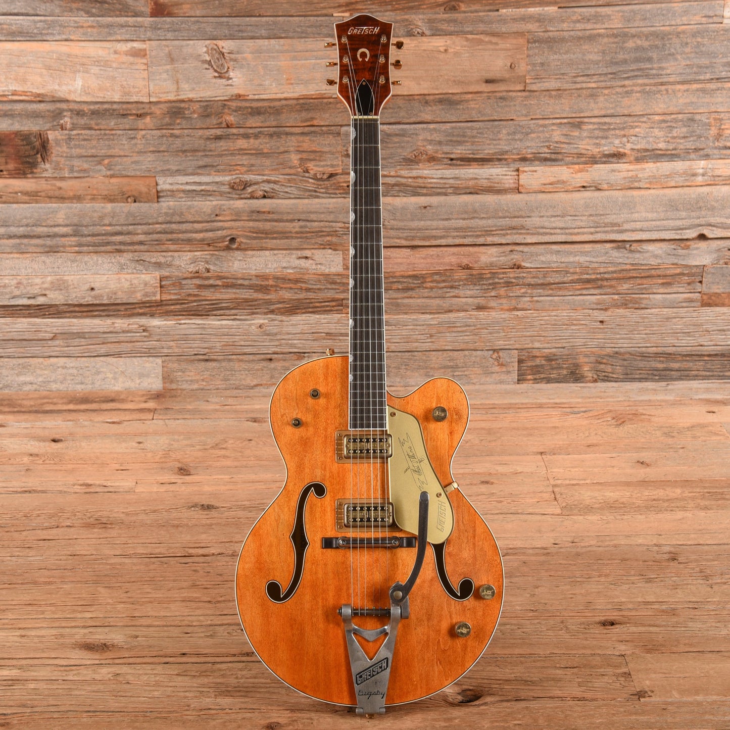 Gretsch Custom Shop G6120CST Nashville Relic Master Built by Stephen Stern Orange 2020