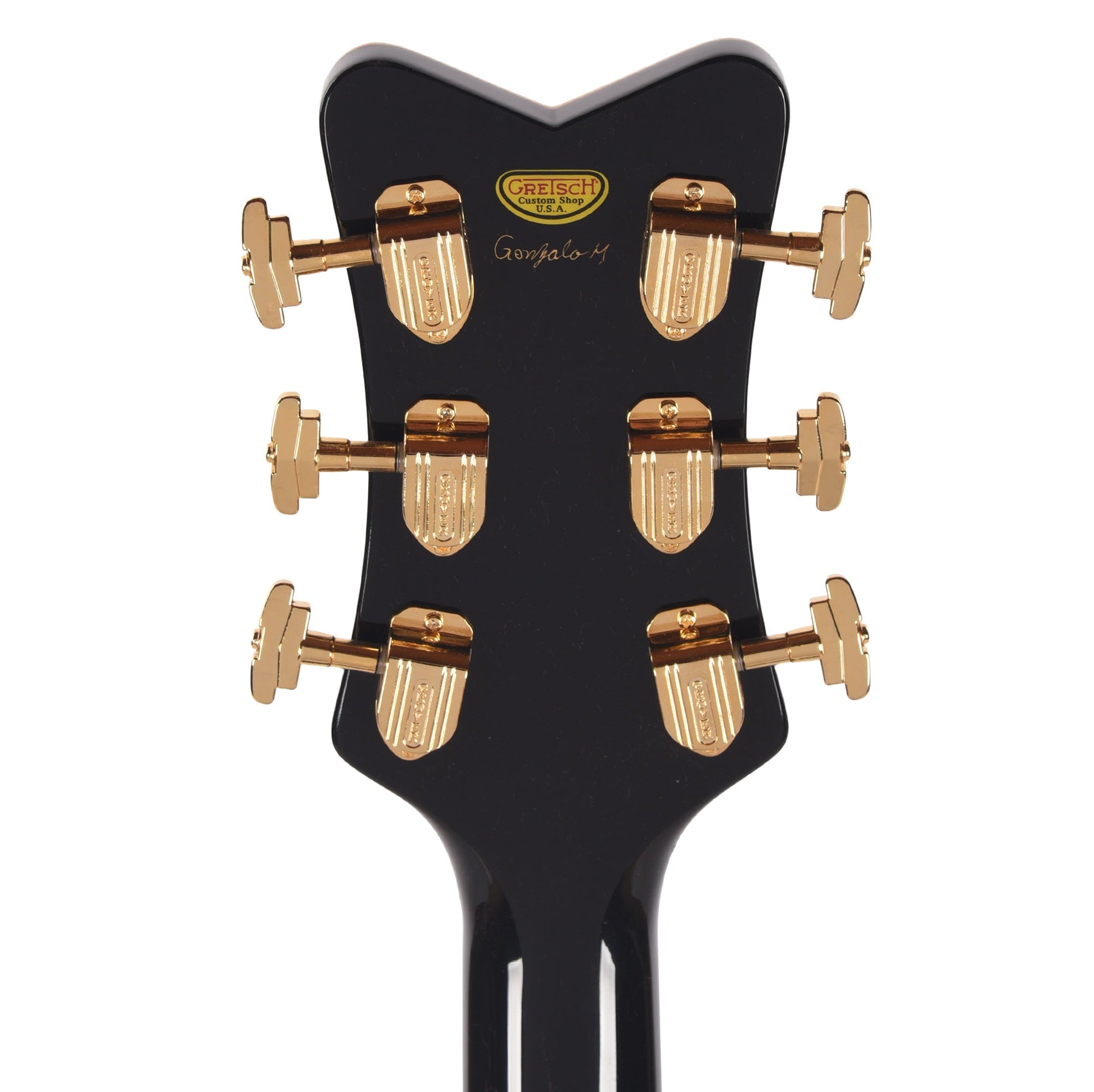 Gretsch Custom Shop G6136-55 Black Falcon NOS Aged Black Master Built by Gonzalo Madrigal
