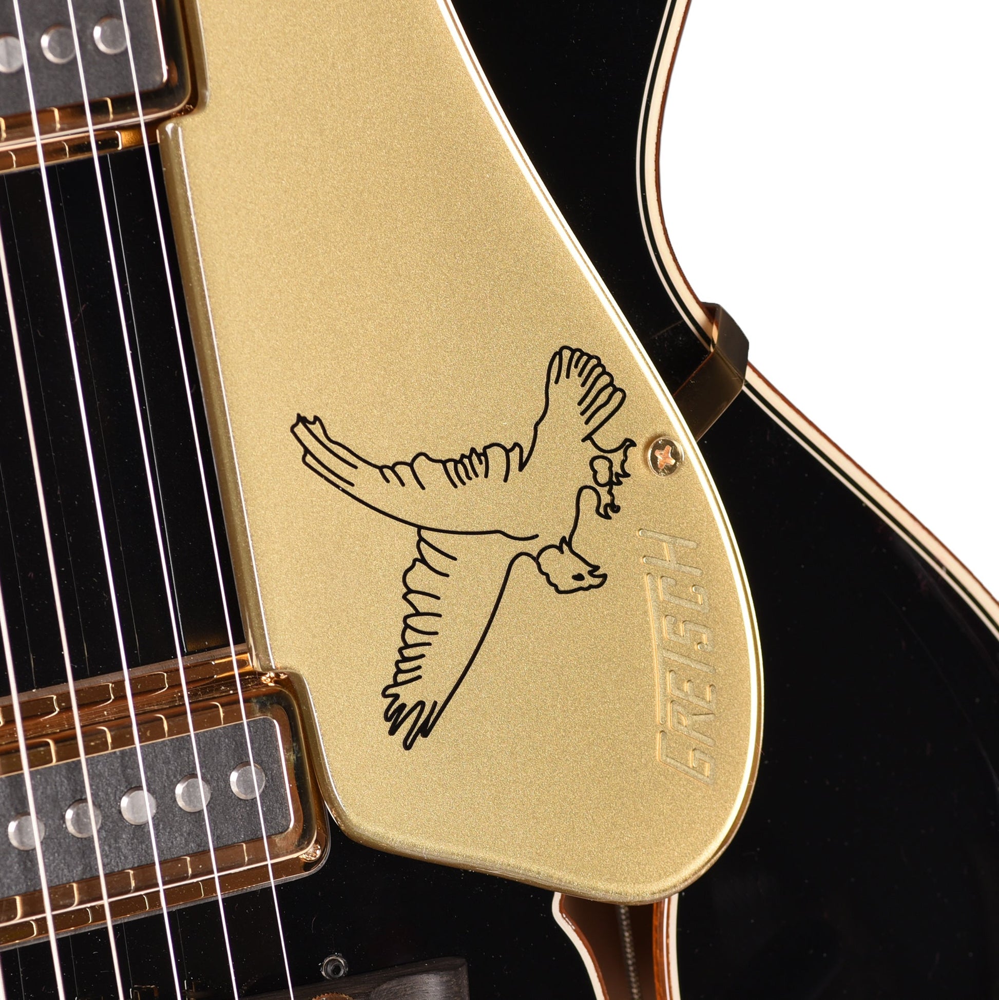 Gretsch Custom Shop G6136-55 Black Falcon NOS Aged Black Master Built by Gonzalo Madrigal