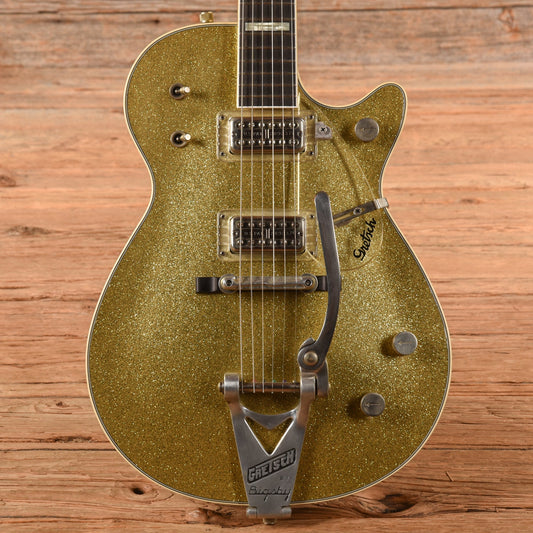 Gretsch Custom Shop G6128 1959 Duo Jet Heavy Relic Gold Sparkle 2021