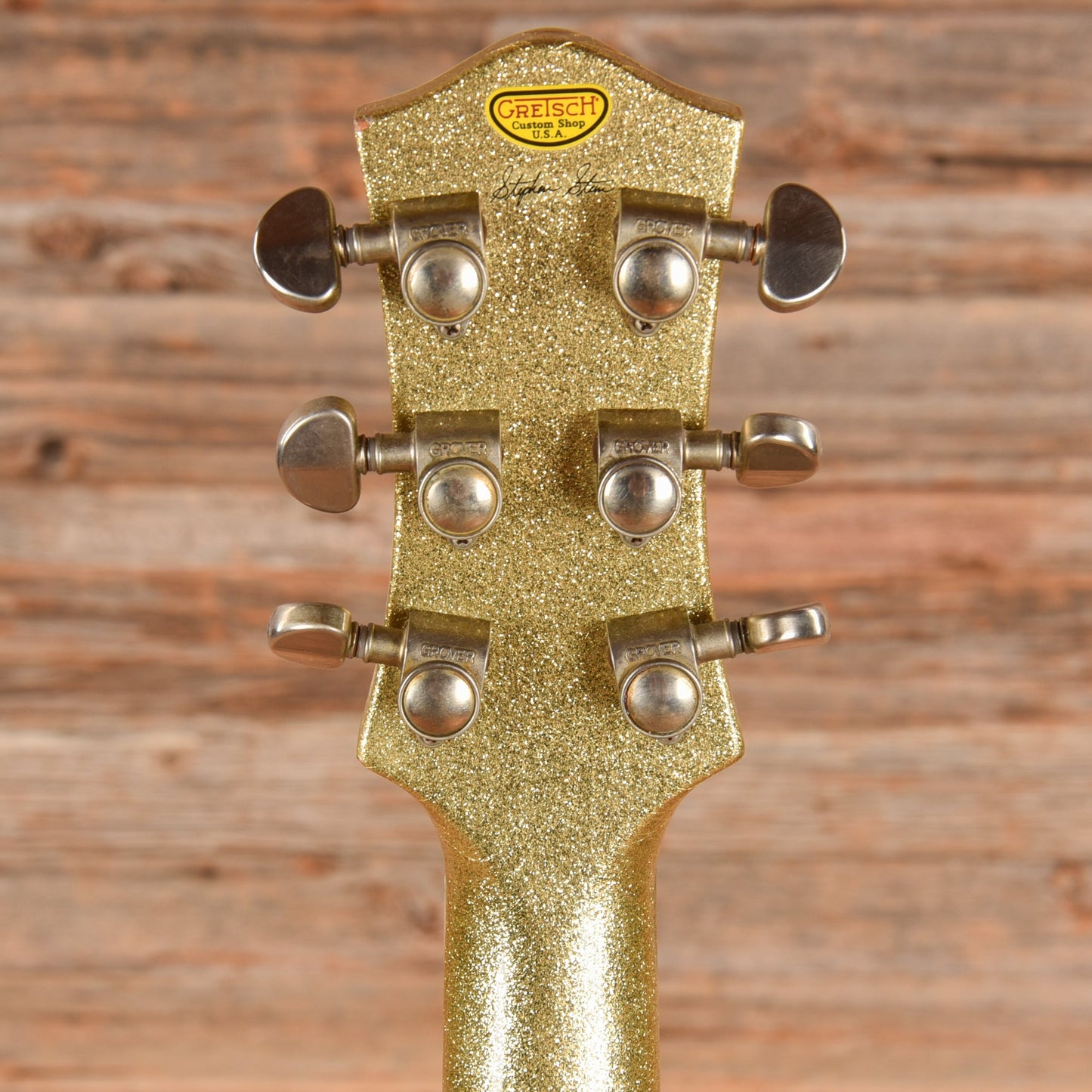 Gretsch Custom Shop G6128 1959 Duo Jet Heavy Relic Gold Sparkle 2021