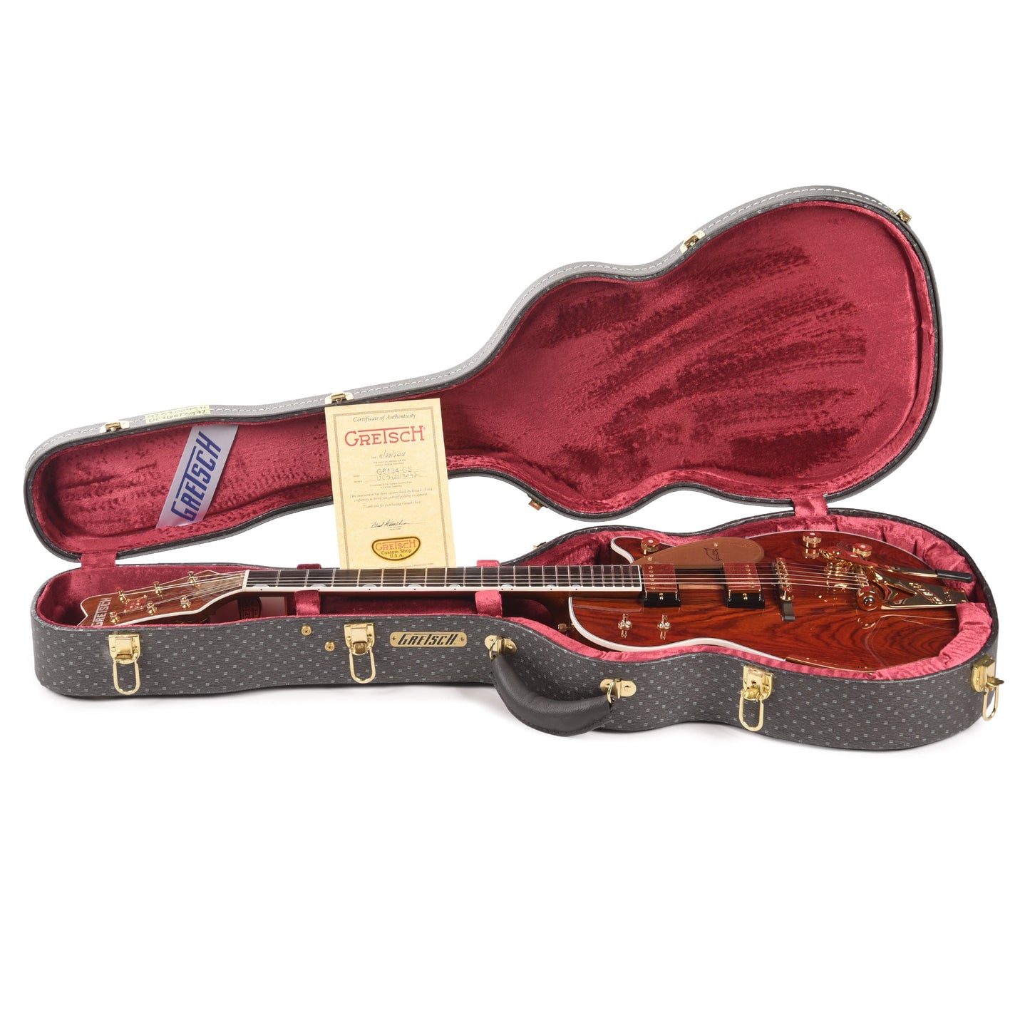 Gretsch Custom Shop G6134-55 Cocobolo Top Penguin NOS Natural Master Built by Chad Henrichsen