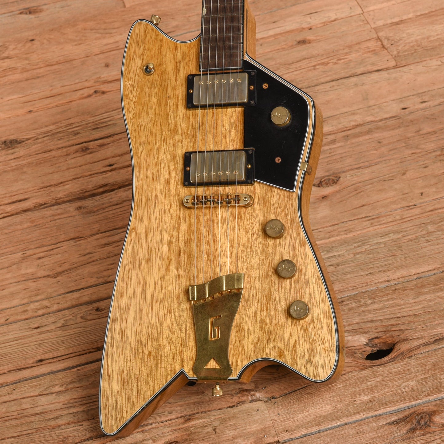 Gretsch Custom Shop Stephen Stern Masterbuilt Korina Caddy Bo Relic w/Brazilian Rosewood Fretboard Natural 2022