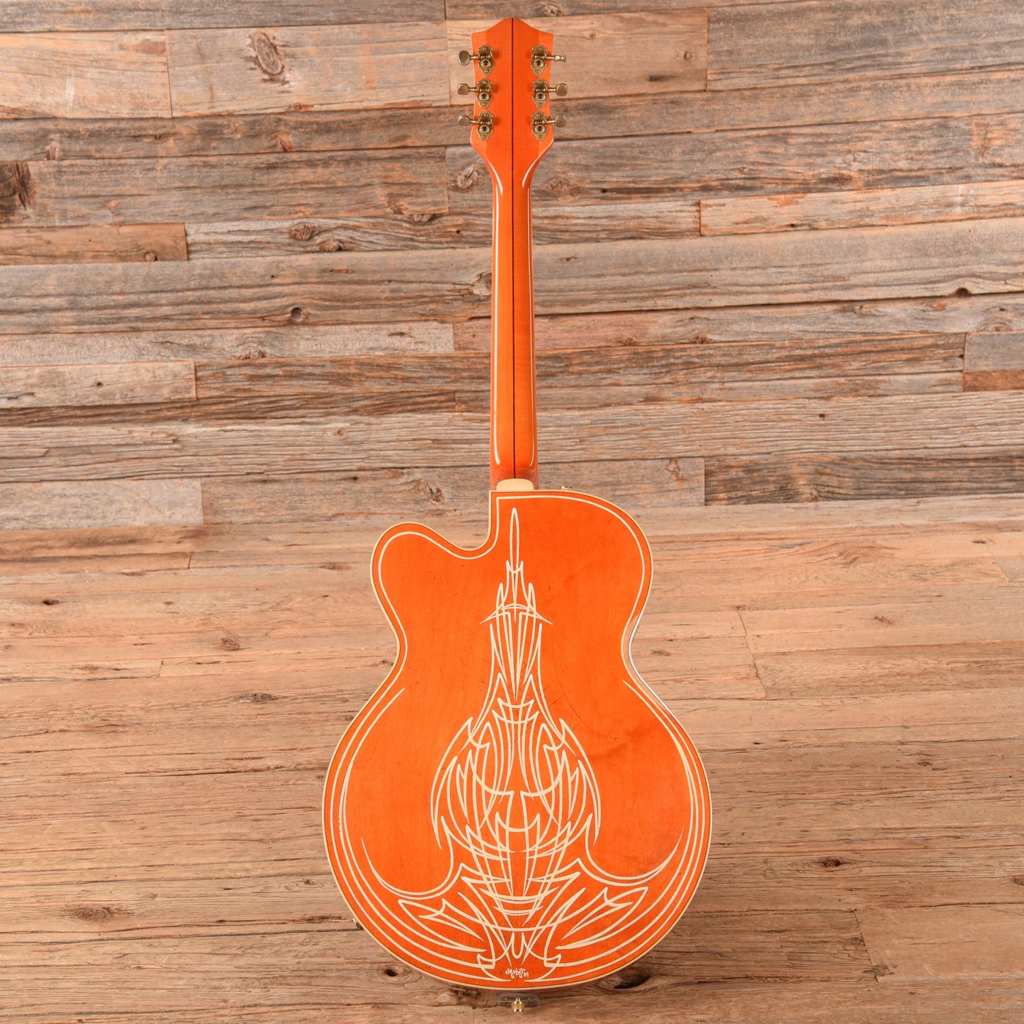 Gretsch Custom Shop Stephen Stern Masterbuilt 6120 Orange Pinstripe 2006 - Zac Brown