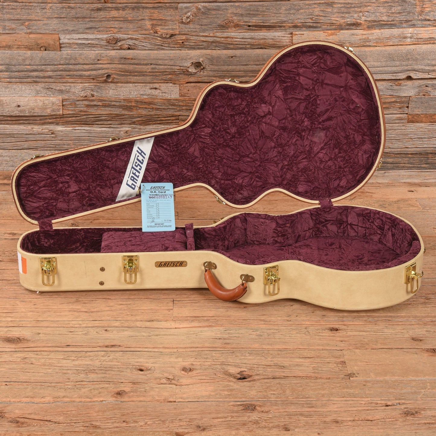 Gretsch Custom Shop Stephen Stern Masterbuilt 6120 Orange Pinstripe 2006 - Zac Brown