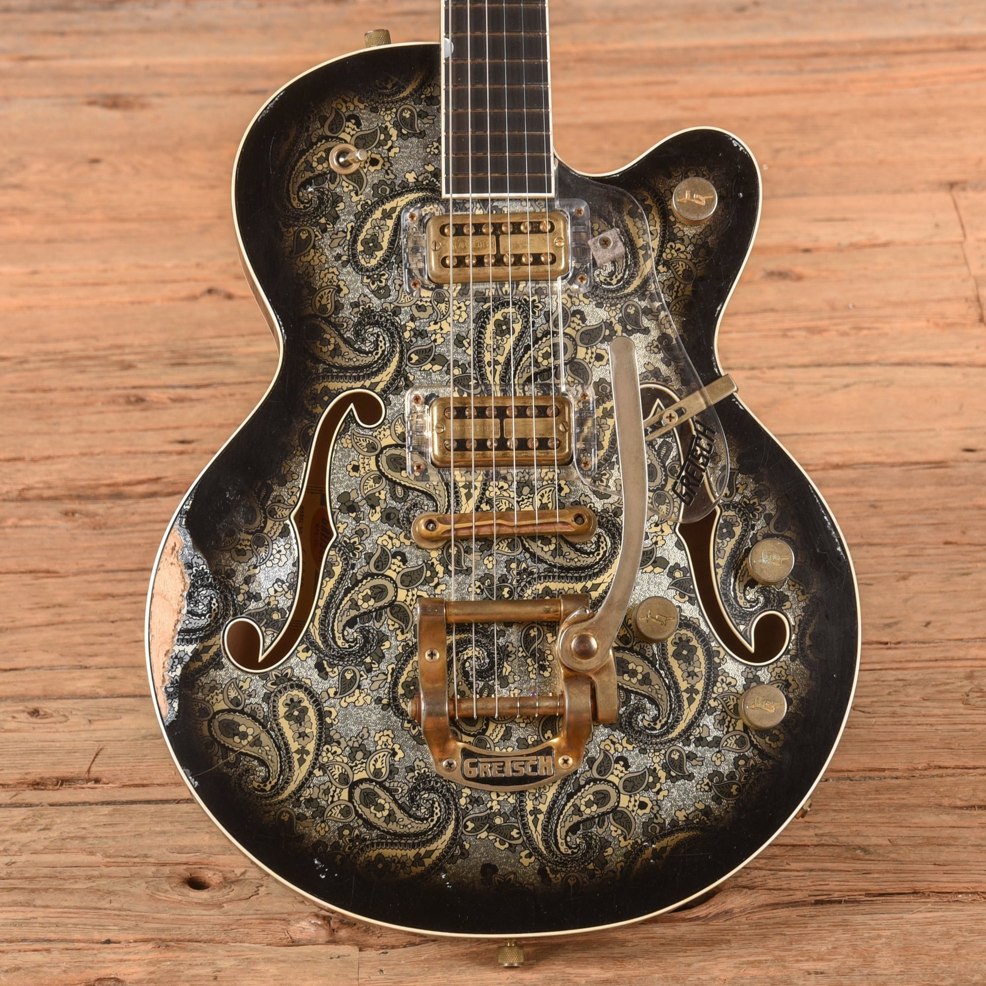 Gretsch Custom Shop Stephen Stern Masterbuilt G6099 Silver Burst Paisley 2022 - Zac Brown