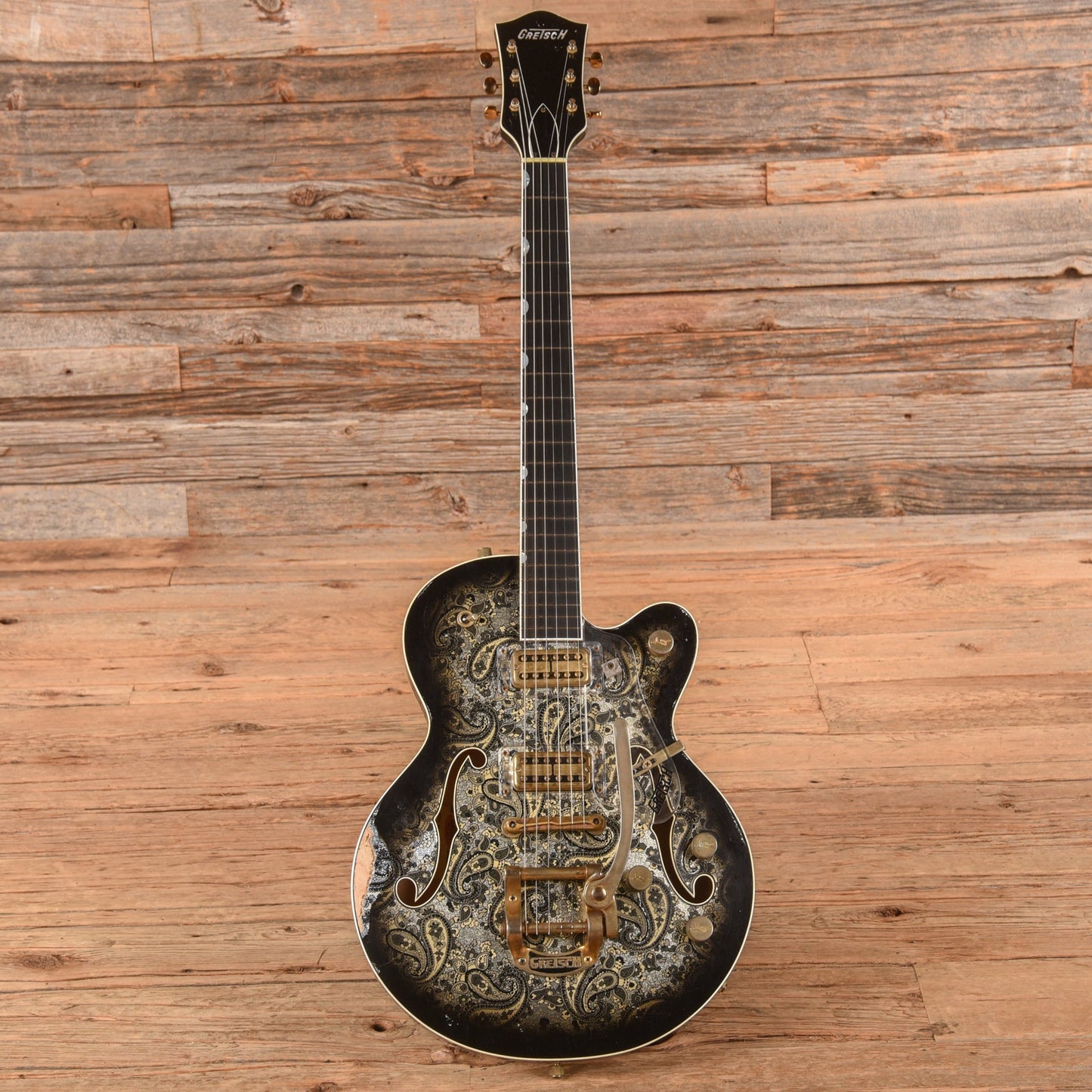 Gretsch Custom Shop Stephen Stern Masterbuilt G6099 Silver Burst Paisley 2022 - Zac Brown