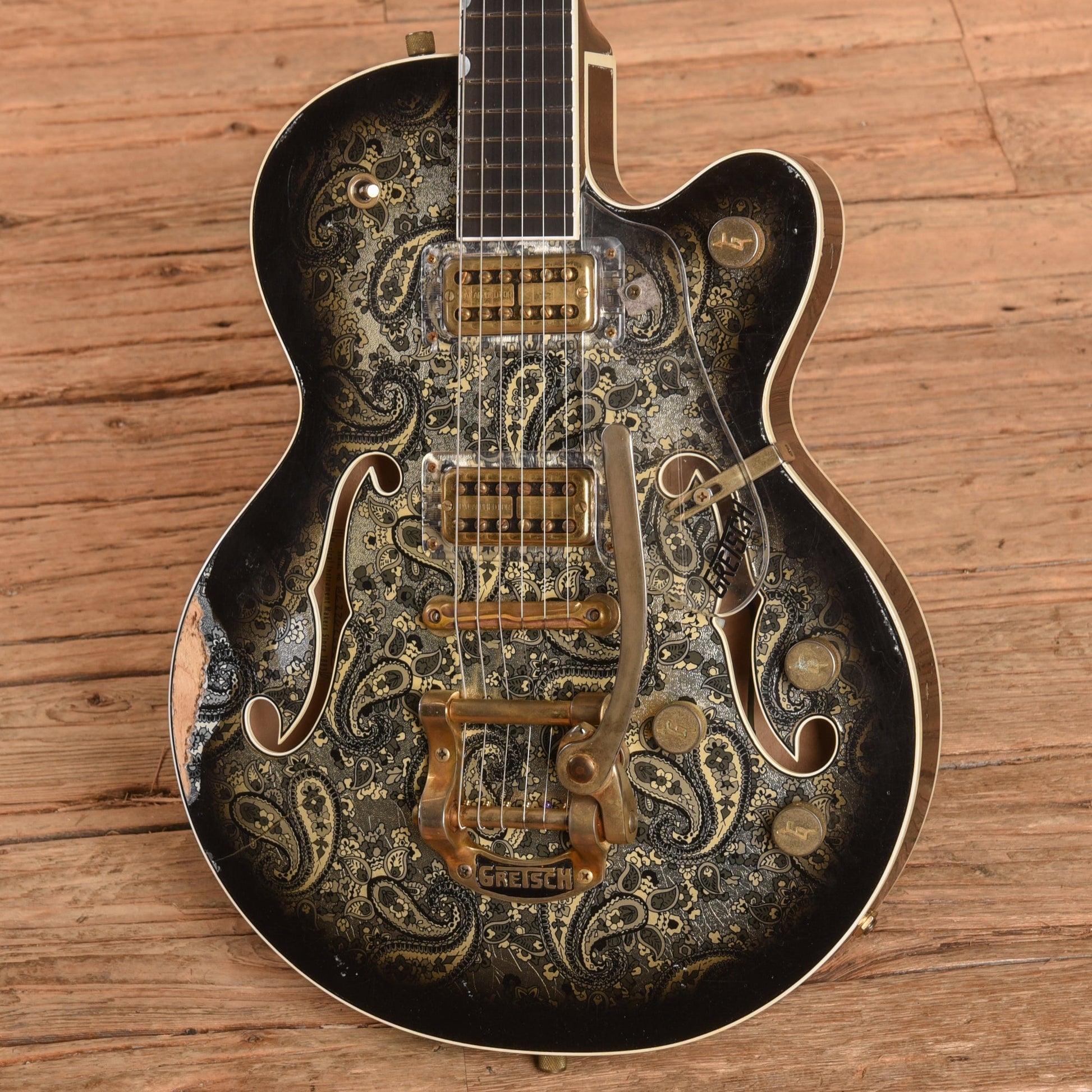 Gretsch Custom Shop Stephen Stern Masterbuilt G6099 Silver Burst Paisley 2022 - Zac Brown