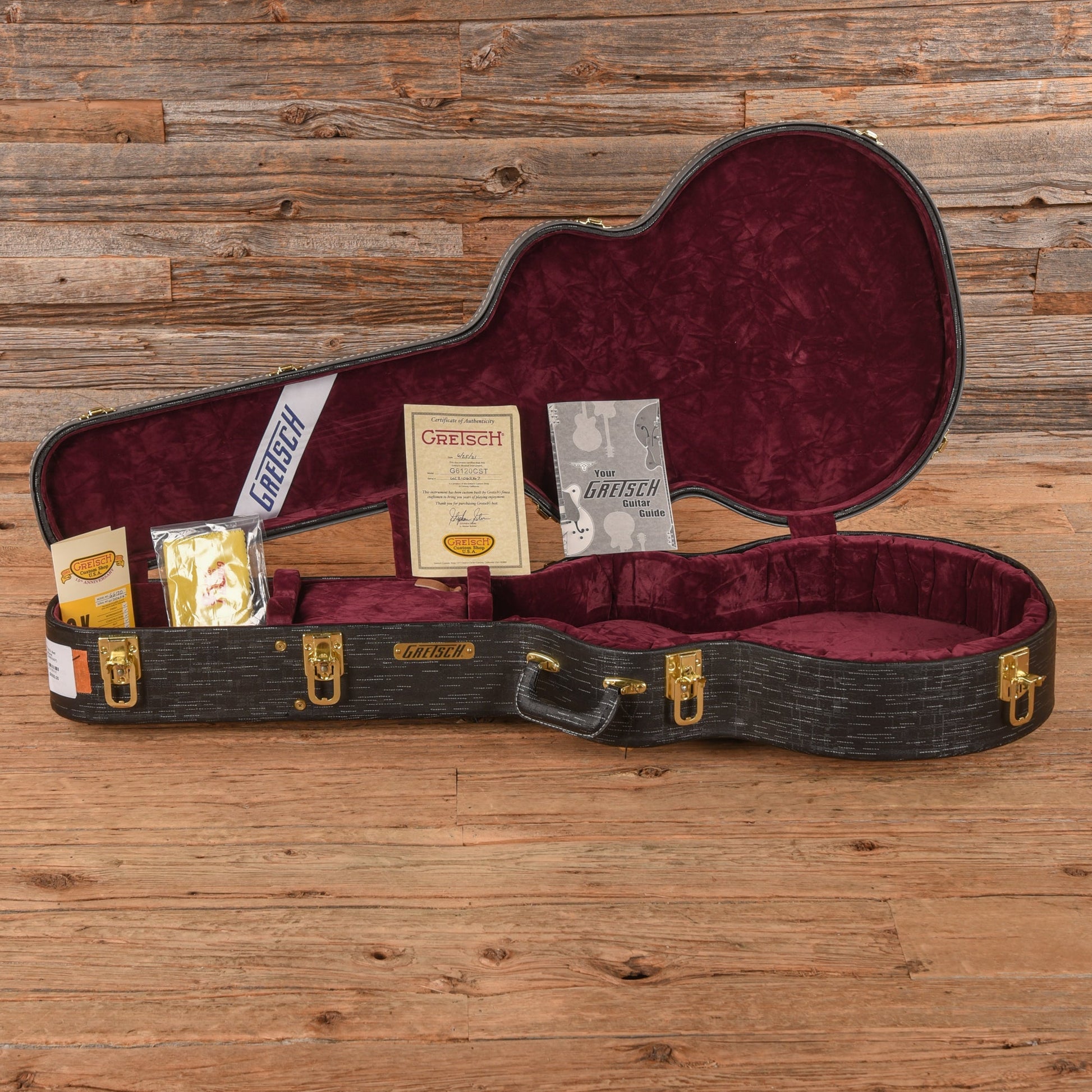 Gretsch Custom Shop Stephen Stern Masterbuilt G6120-CST Red Sparkle Over Sunburst 2021 - Zac Brown