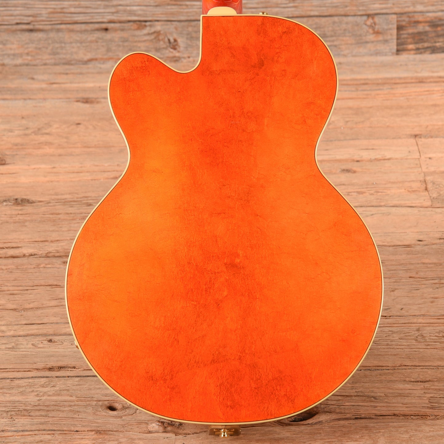 Gretsch Custom Shop Stephen Stern Masterbuilt G6120CST 125th Anniversary Gold Leaf Orange 2008 - Zac Brown