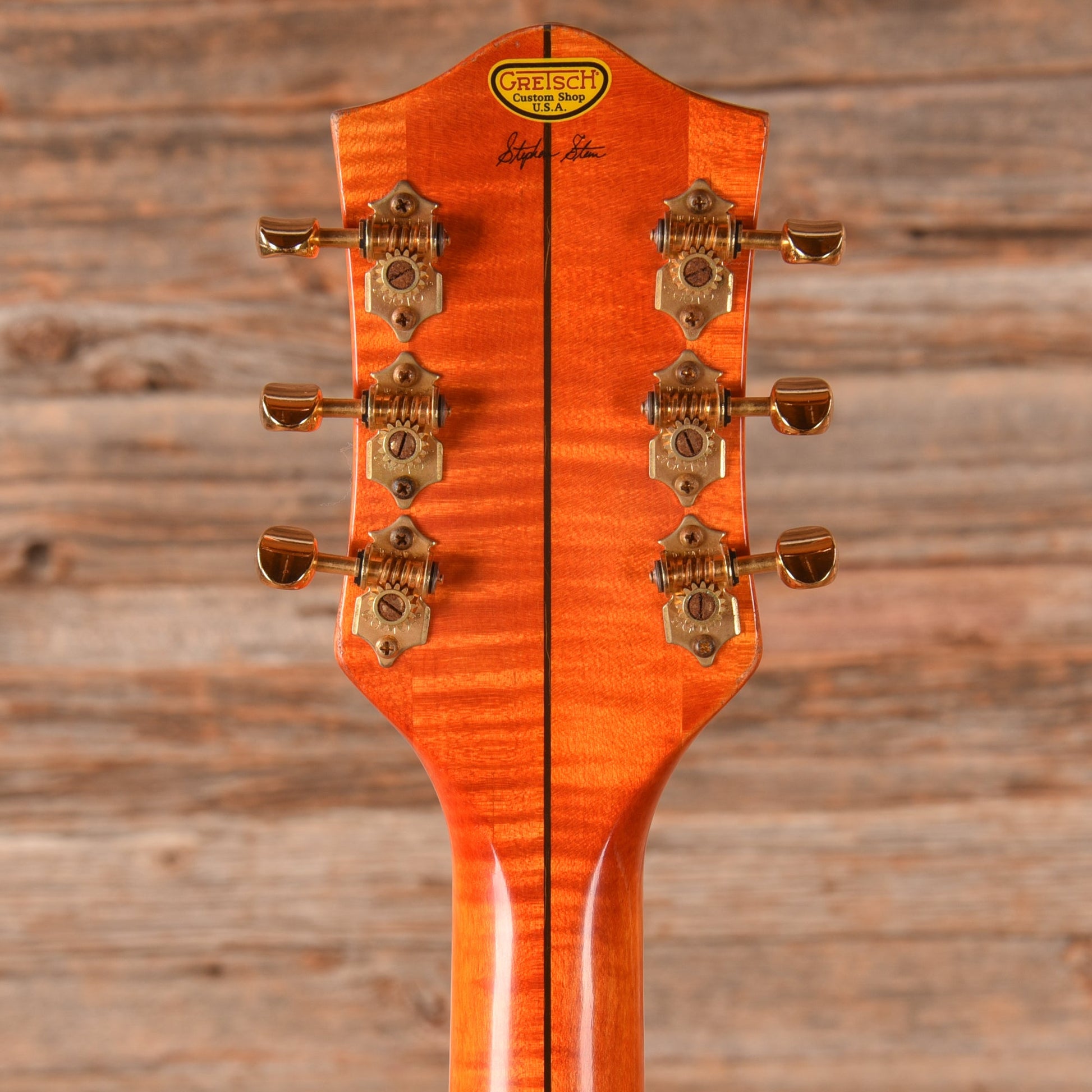 Gretsch Custom Shop Stephen Stern Masterbuilt G6120CST Flamed Orange 2022 - Zac Brown