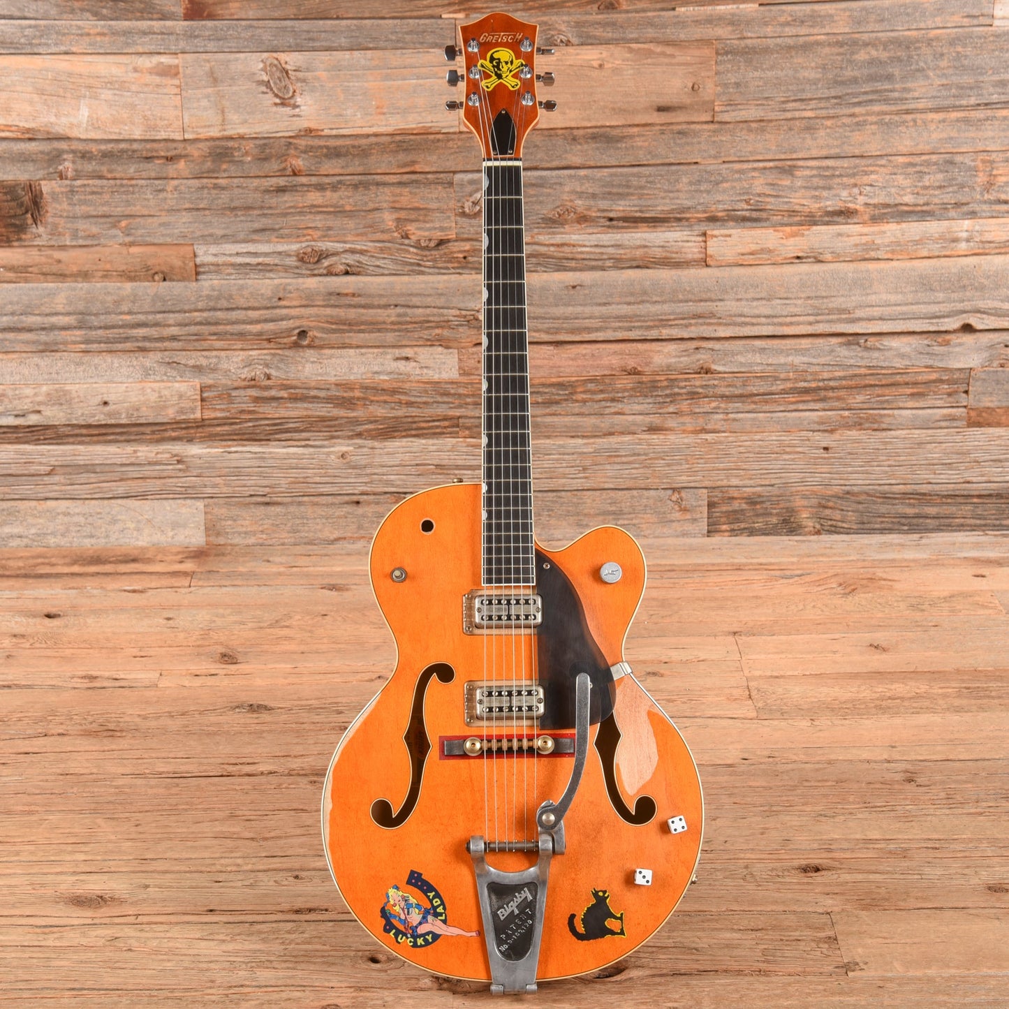 Gretsch Custom Shop Stephen Stern Masterbuilt G6120SSC Brian Setzer Tribute Orange 2009 - Zac Brown