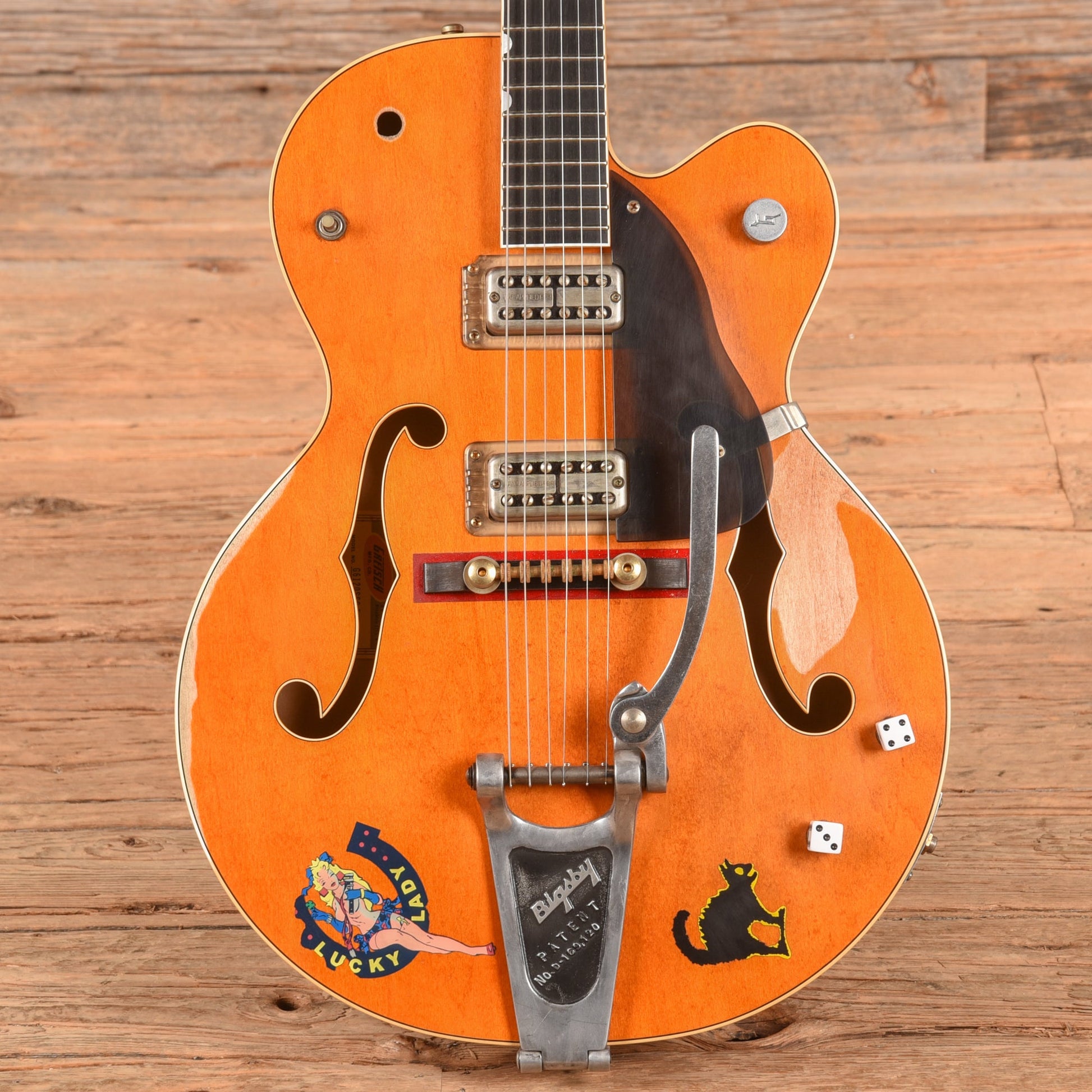 Gretsch Custom Shop Stephen Stern Masterbuilt G6120SSC Brian Setzer Tribute Orange 2009 - Zac Brown