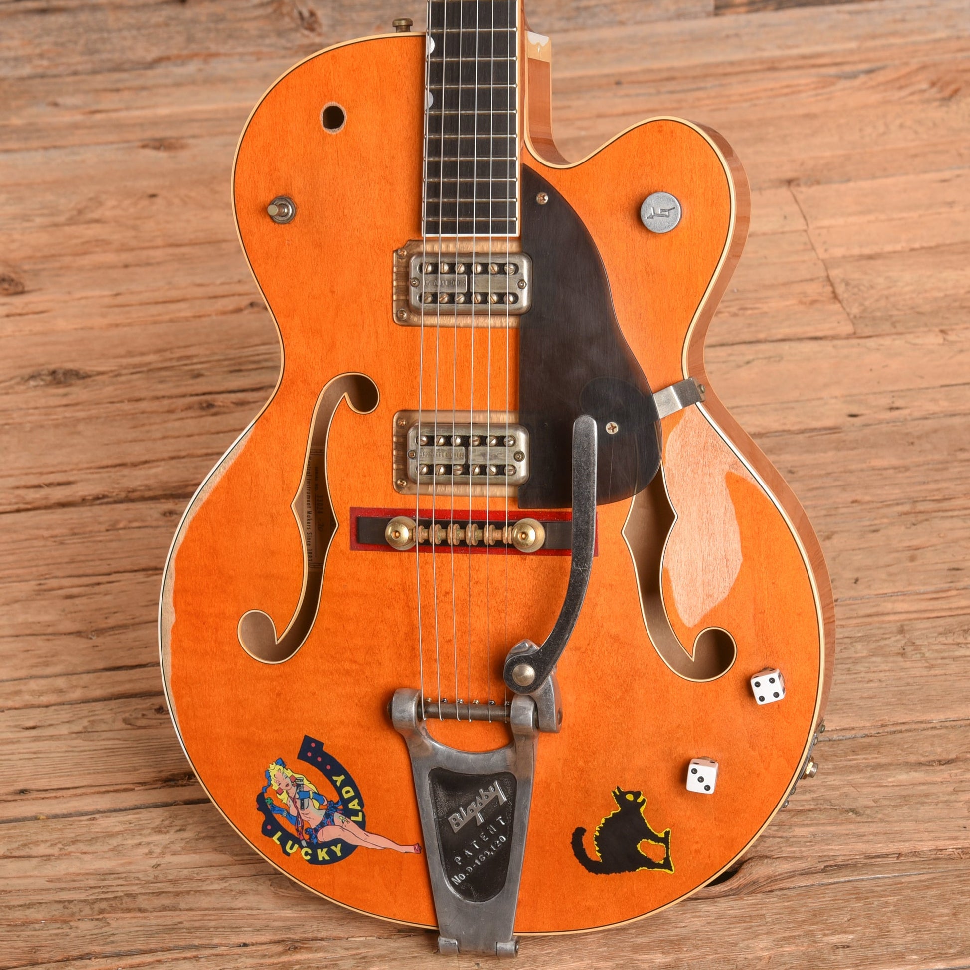 Gretsch Custom Shop Stephen Stern Masterbuilt G6120SSC Brian Setzer Tribute Orange 2009 - Zac Brown