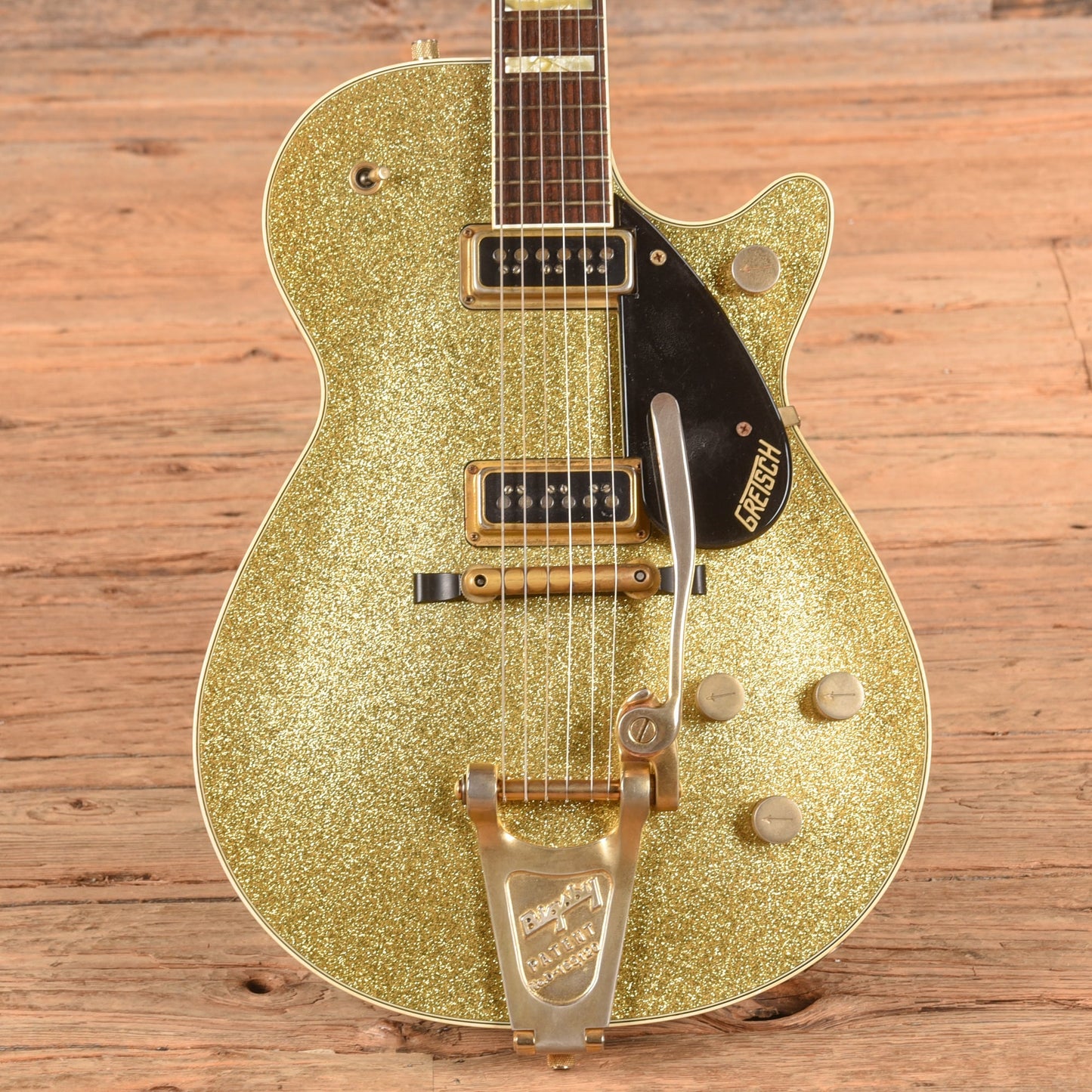Gretsch Custom Shop Stephen Stern Masterbuilt G6128-CS Duo Jet Gold Sparkle 2014 - Zac Brown