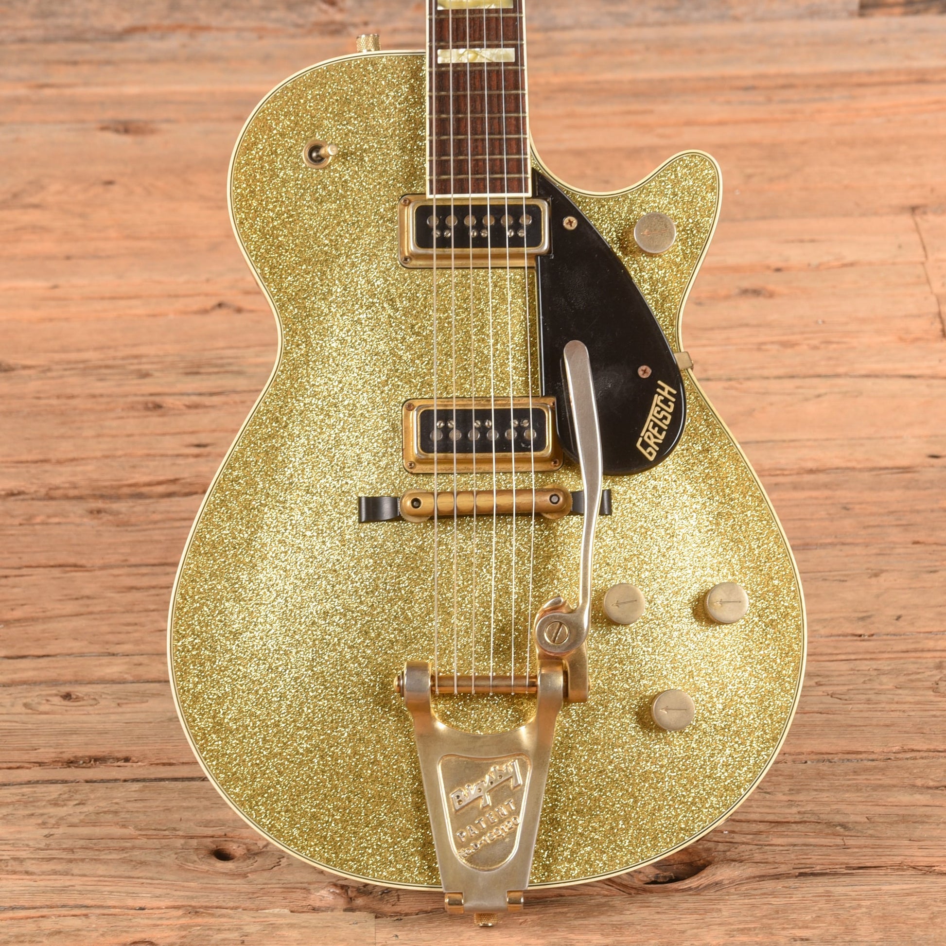 Gretsch Custom Shop Stephen Stern Masterbuilt G6128-CS Duo Jet Gold Sparkle 2014 - Zac Brown